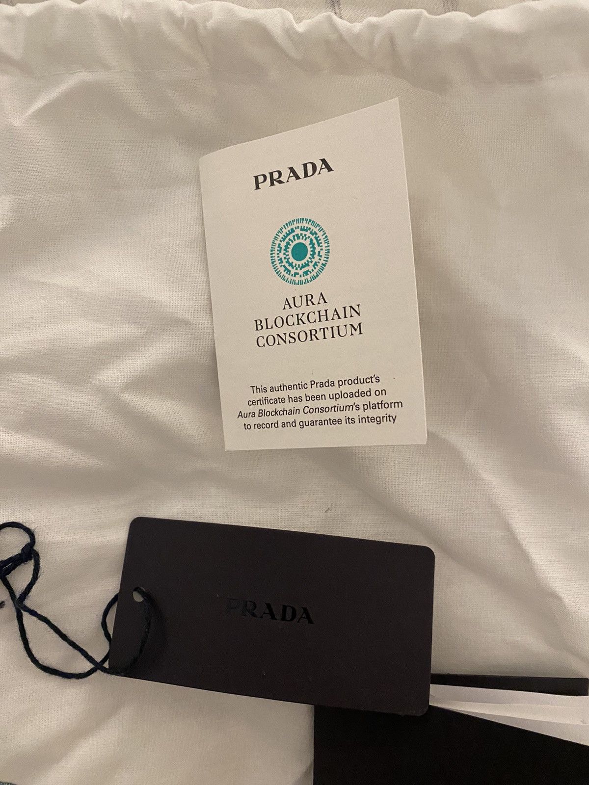 Prada Prada Re-Nylon Baseball Hat Navy Size ONE SIZE - 14 Thumbnail