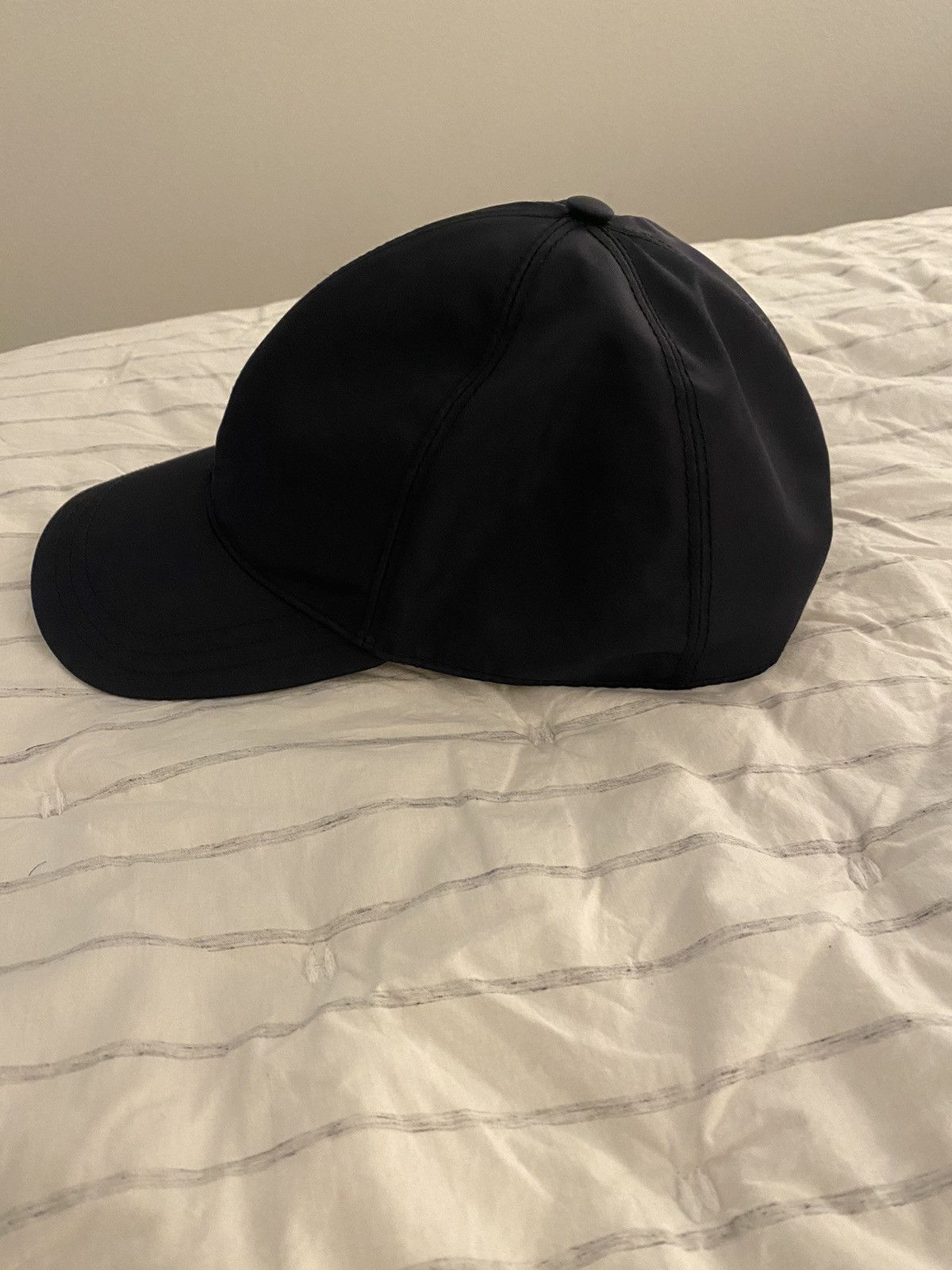 Prada Prada Re-Nylon Baseball Hat Navy Size ONE SIZE - 4 Thumbnail