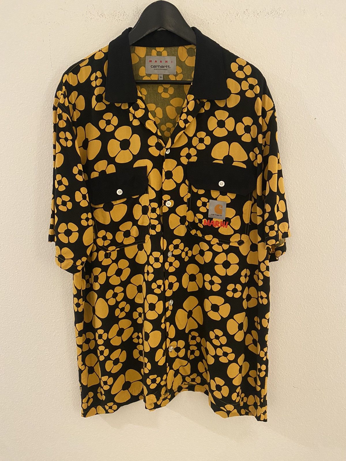 Carhartt Wip × Marni Marni x Carhartt WIP Floral Print Shirt XL 