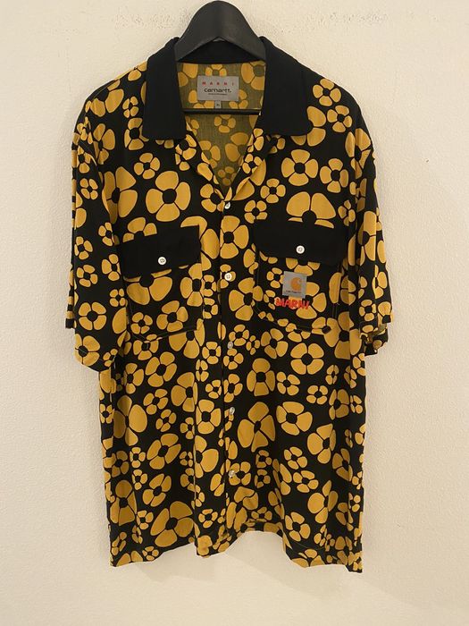 Marni Marni x Carhartt WIP Floral Print Shirt XL | Grailed