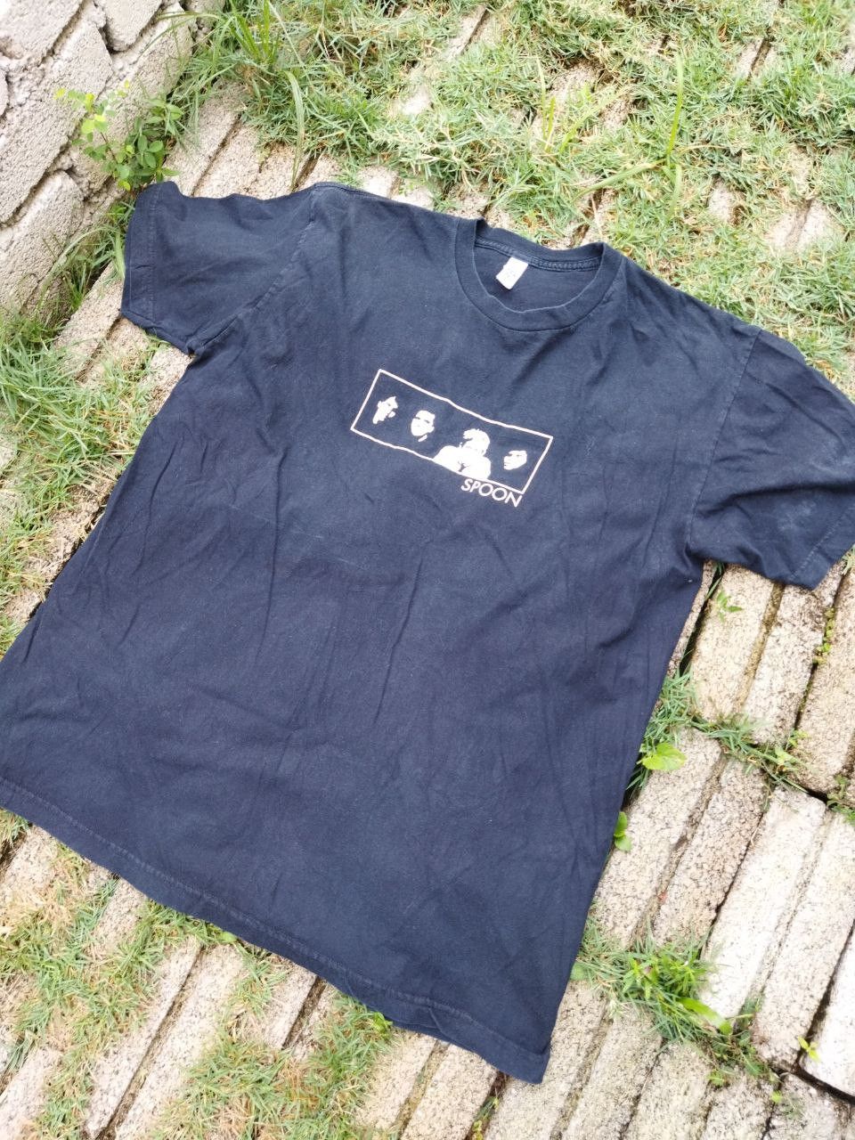 Band Tees Vintage Spoon American Rock Band Tees Size US XL / EU 56 / 4 - 2 Thumbnail