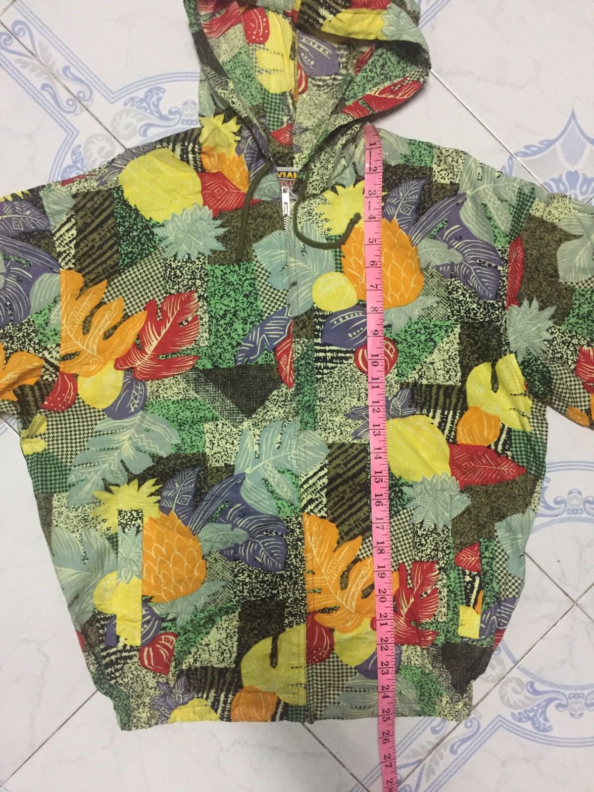 Japanese Brand Fruits Flowers Fullprint Zipper Hoodie Jacket Size US L / EU 52-54 / 3 - 17 Thumbnail