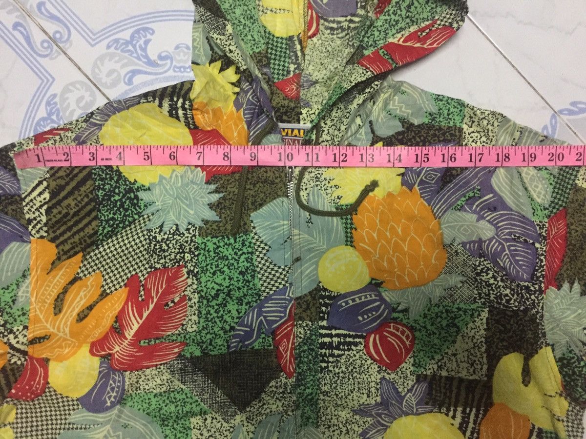 Japanese Brand Fruits Flowers Fullprint Zipper Hoodie Jacket Size US L / EU 52-54 / 3 - 18 Thumbnail