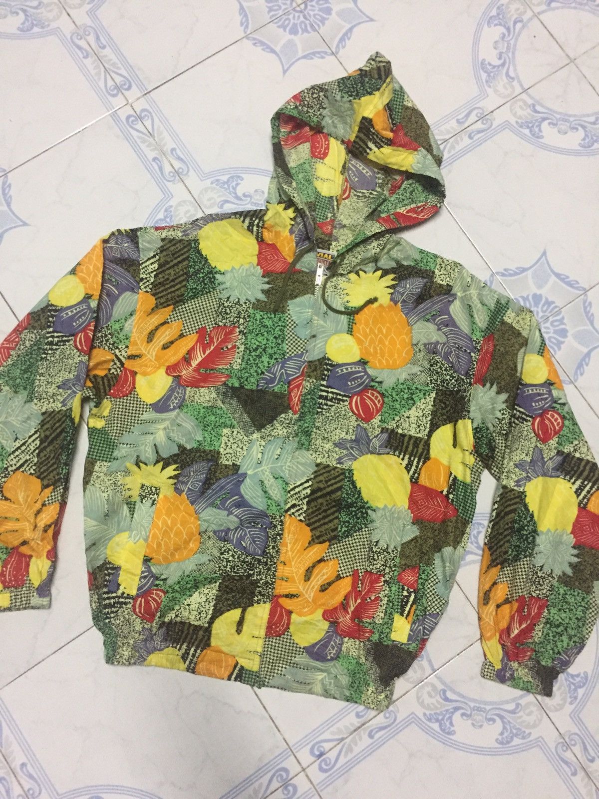 Japanese Brand Fruits Flowers Fullprint Zipper Hoodie Jacket Size US L / EU 52-54 / 3 - 2 Thumbnail