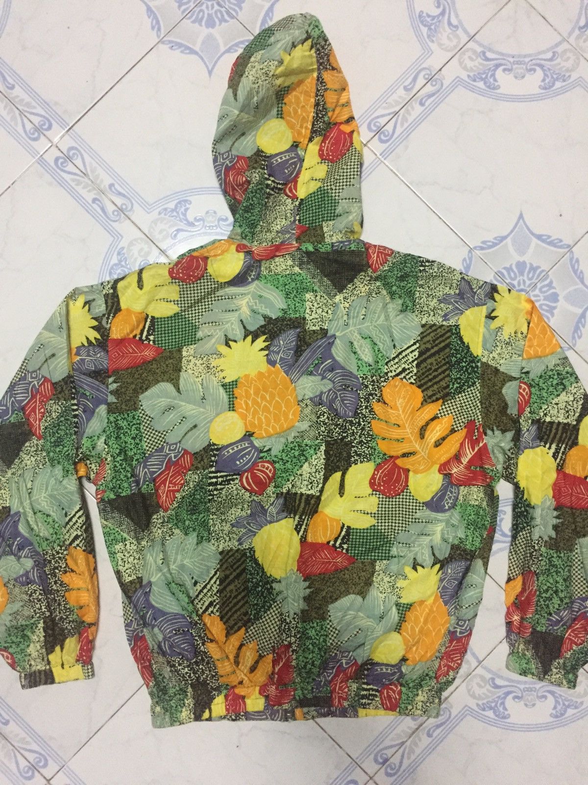 Japanese Brand Fruits Flowers Fullprint Zipper Hoodie Jacket Size US L / EU 52-54 / 3 - 10 Thumbnail