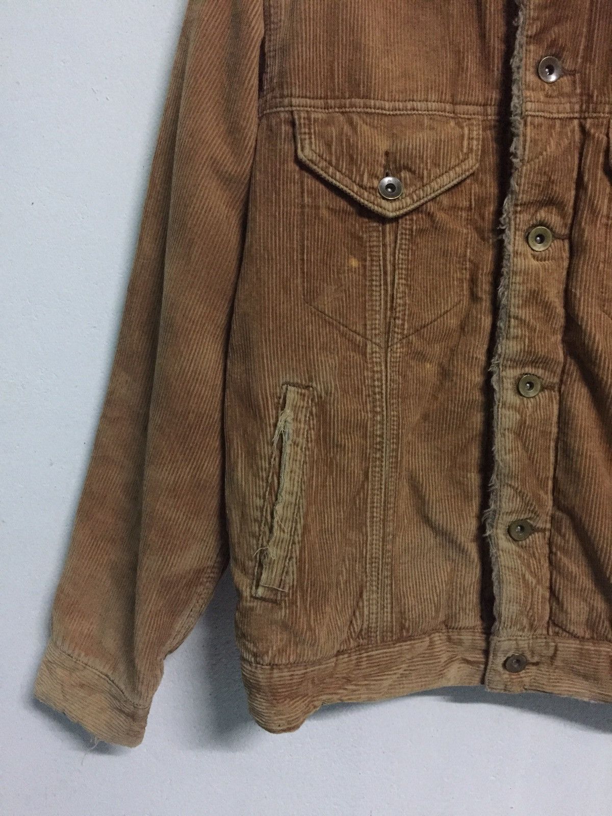 Uniqlo Uniqlo Corduroy Jacket With Fleece Collar Size US M / EU 48-50 / 2 - 4 Thumbnail
