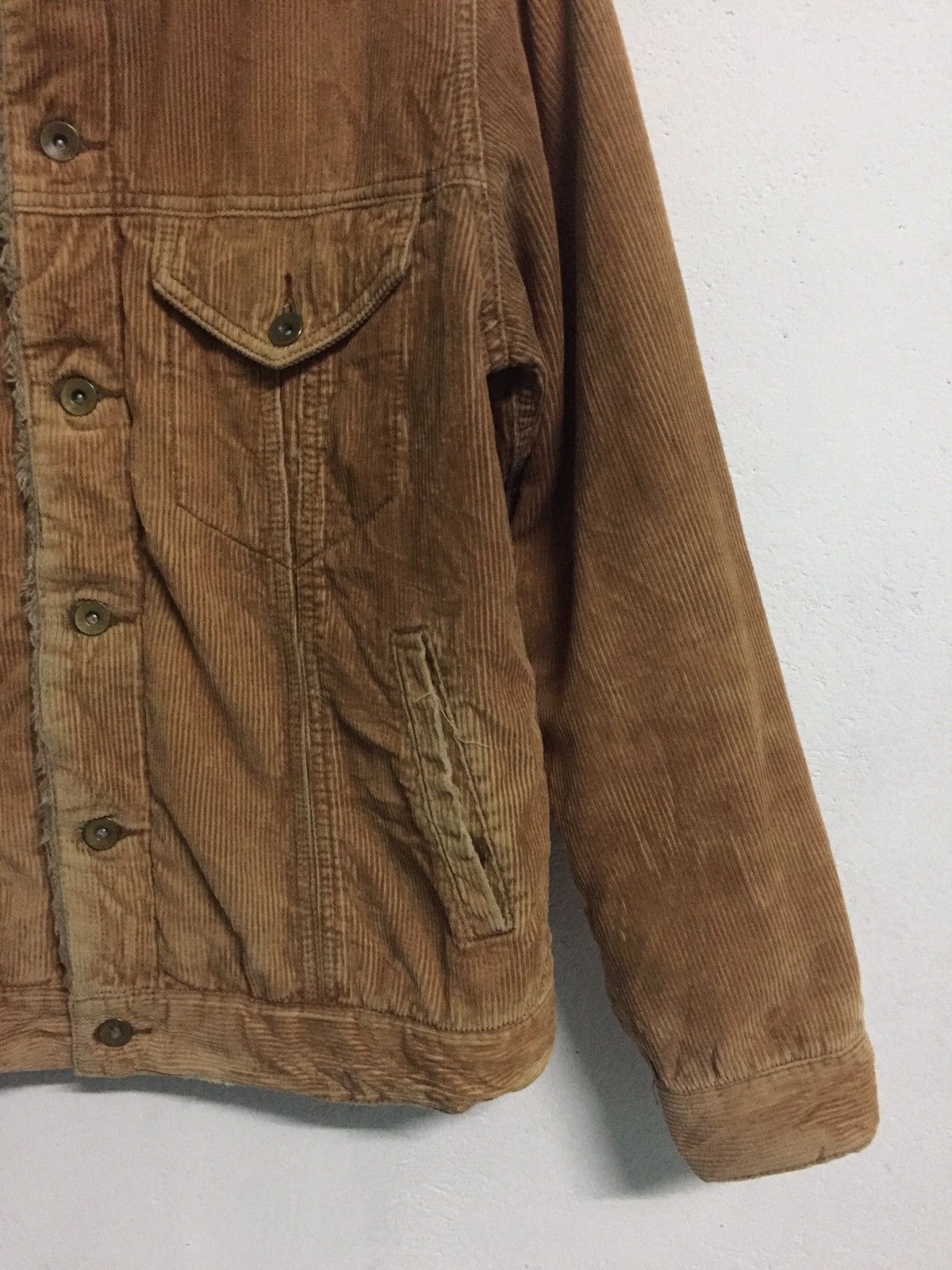 Uniqlo Uniqlo Corduroy Jacket With Fleece Collar Size US M / EU 48-50 / 2 - 5 Thumbnail