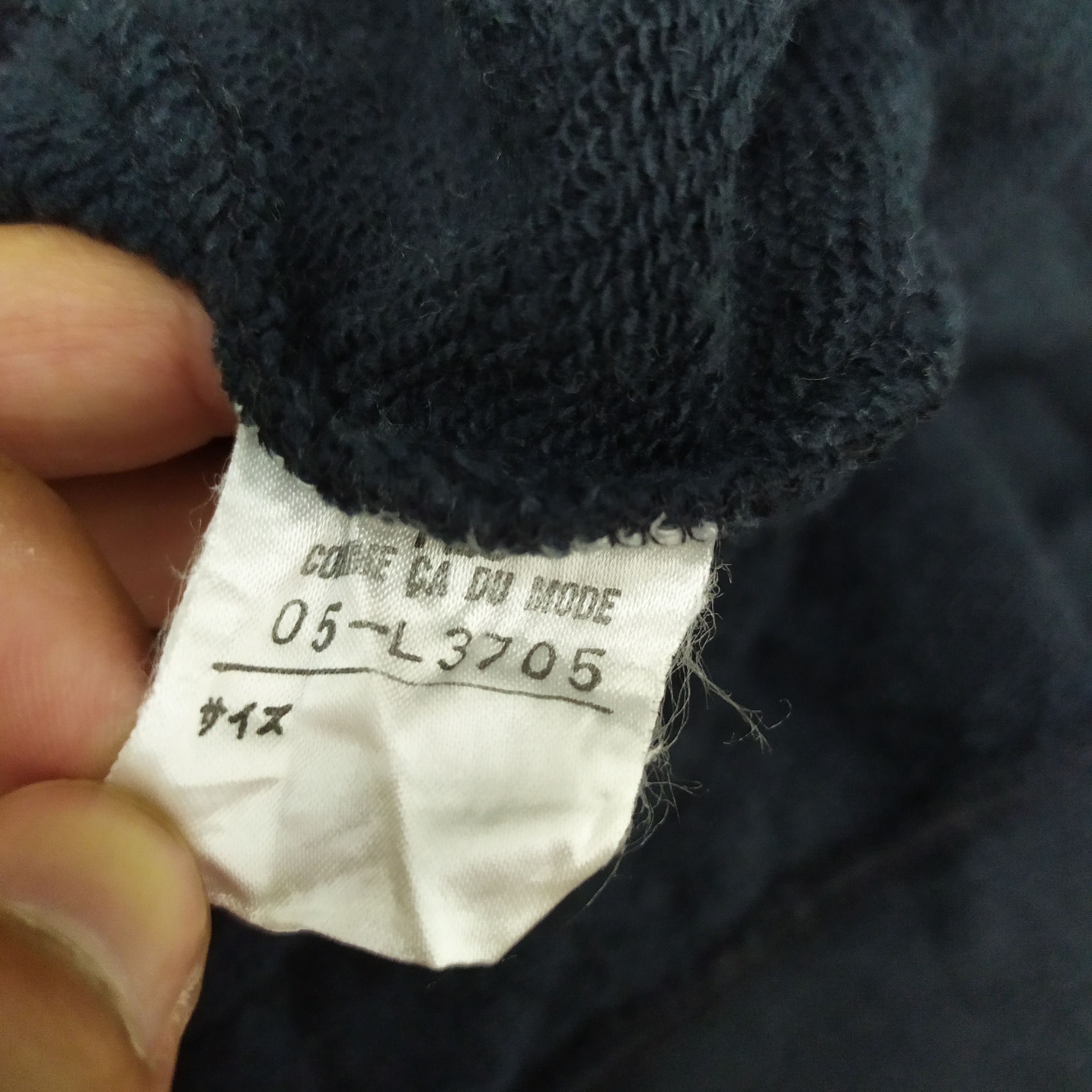 Comme Ca Ism × Vintage FILLE COMME CA DU MODE SWEATSHIRT /FADED BLACK Size US L / EU 52-54 / 3 - 7 Thumbnail