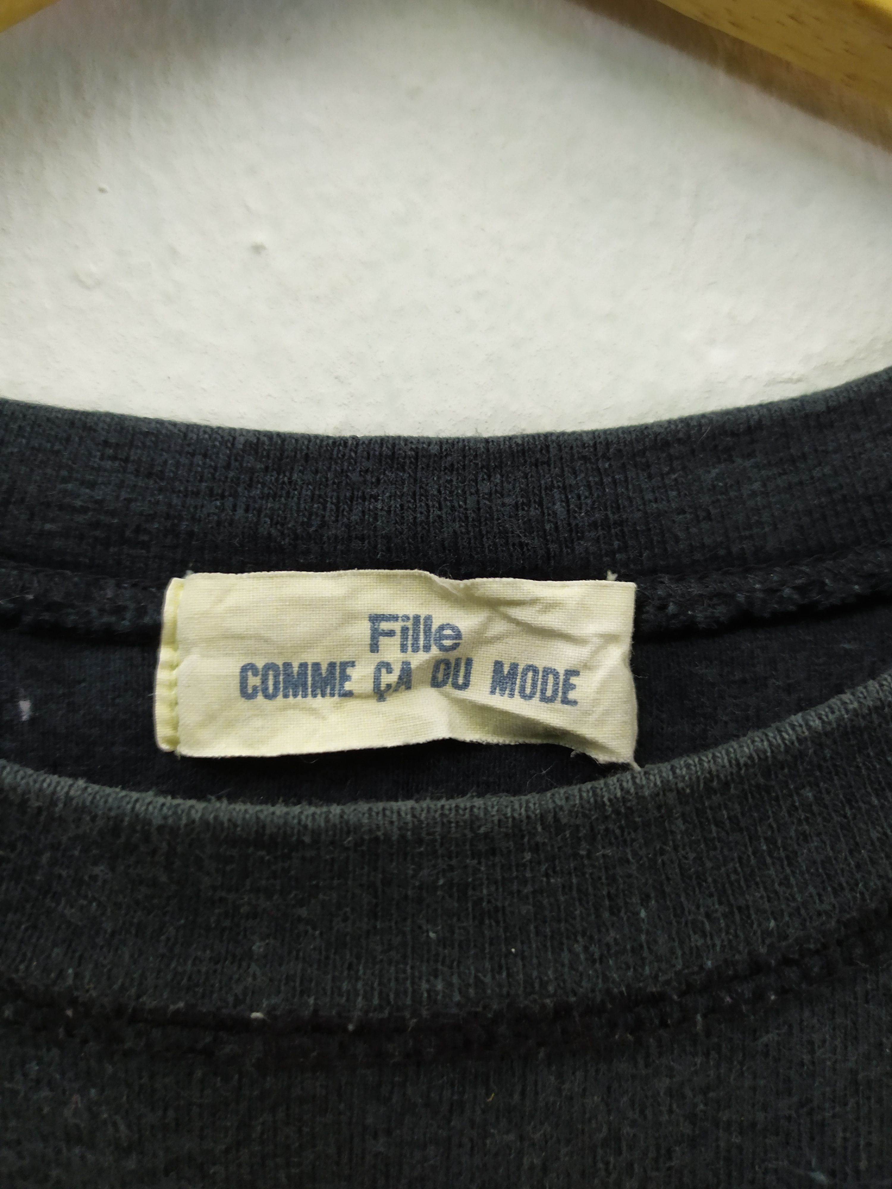 Comme Ca Ism × Vintage FILLE COMME CA DU MODE SWEATSHIRT /FADED BLACK Size US L / EU 52-54 / 3 - 2 Thumbnail