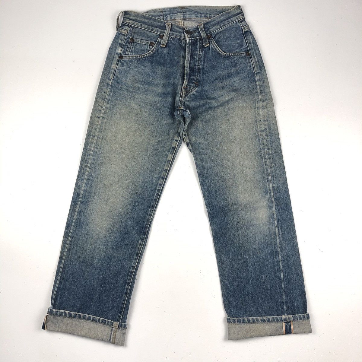 Japanese Brand Vintage RNA INC selvedge Jeans distressed denim Size US 27 - 1 Thumbnail