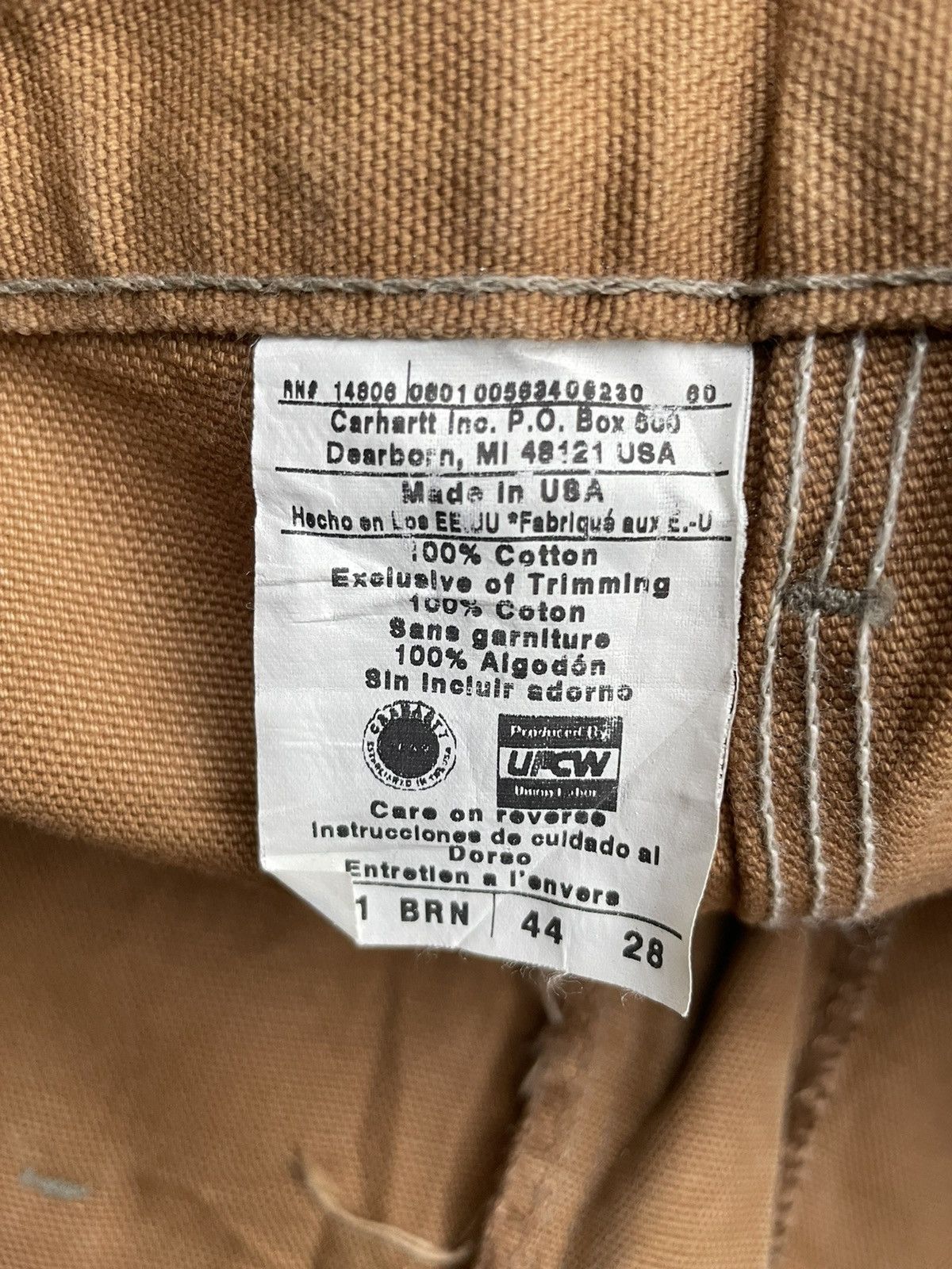 Carhartt Vintage Carhartt Double Knee Size US 44 / EU 60 - 15 Thumbnail