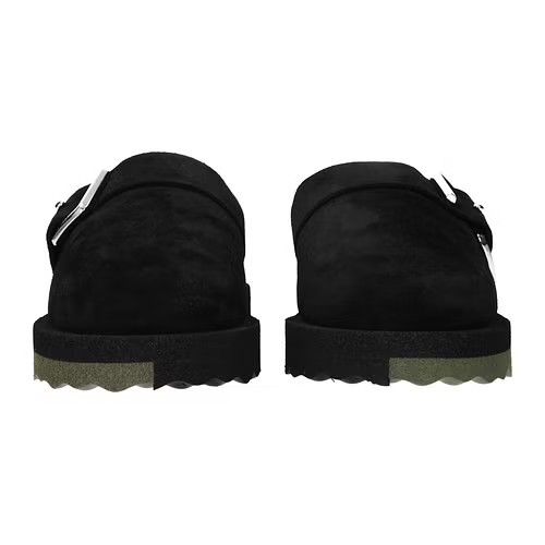 Off-White Slippers in Black & Khaki Size US 10 / EU 43 - 3 Thumbnail