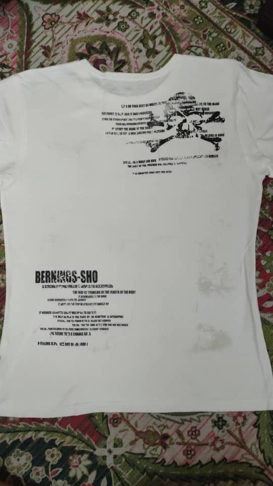 Japanese Brand Bernings SHO Skull T Size US M / EU 48-50 / 2 - 4 Thumbnail