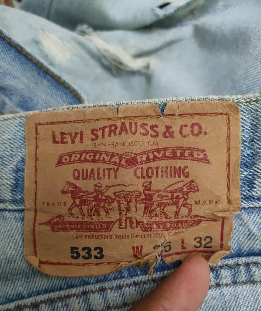 Levi's Vintage Levis 533 Size US 34 / EU 50 - 6 Thumbnail