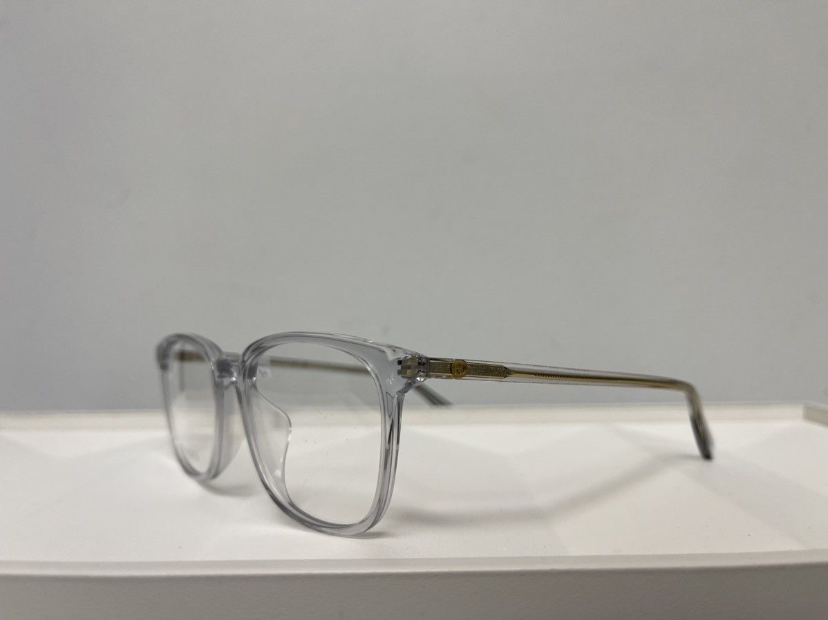 Gucci × Vintage NEW Gucci GG1230 Clear Glasses Eyeglasses Size ONE SIZE - 2 Thumbnail