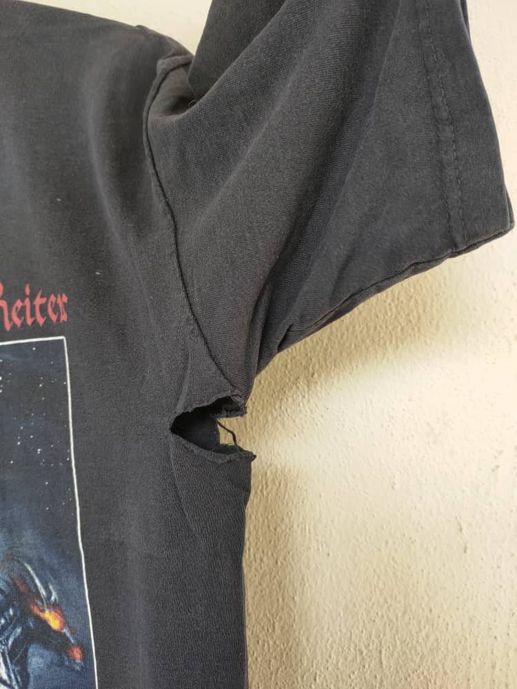 Band Tees Death Metal Distressed Trashed T Size US M / EU 48-50 / 2 - 4 Thumbnail