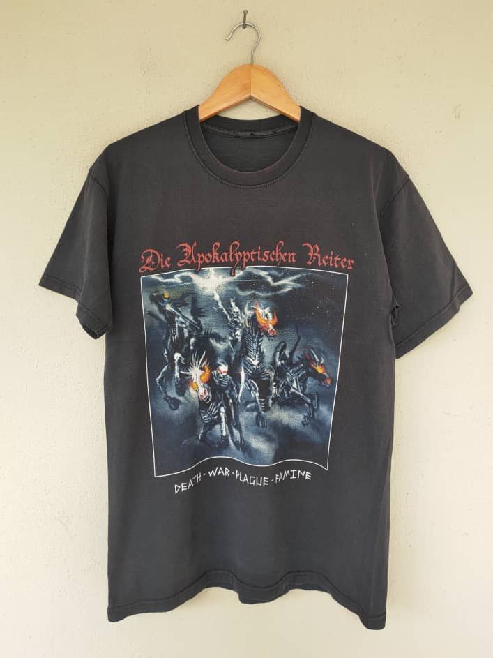 Band Tees Death Metal Distressed Trashed T Size US M / EU 48-50 / 2 - 1 Thumbnail