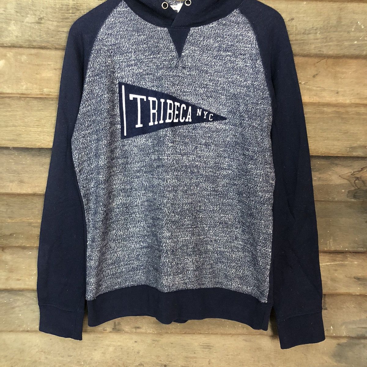 Japanese Brand Back Number Blue Hoodies sweatshirt japan #3713 Size US L / EU 52-54 / 3 - 8 Thumbnail
