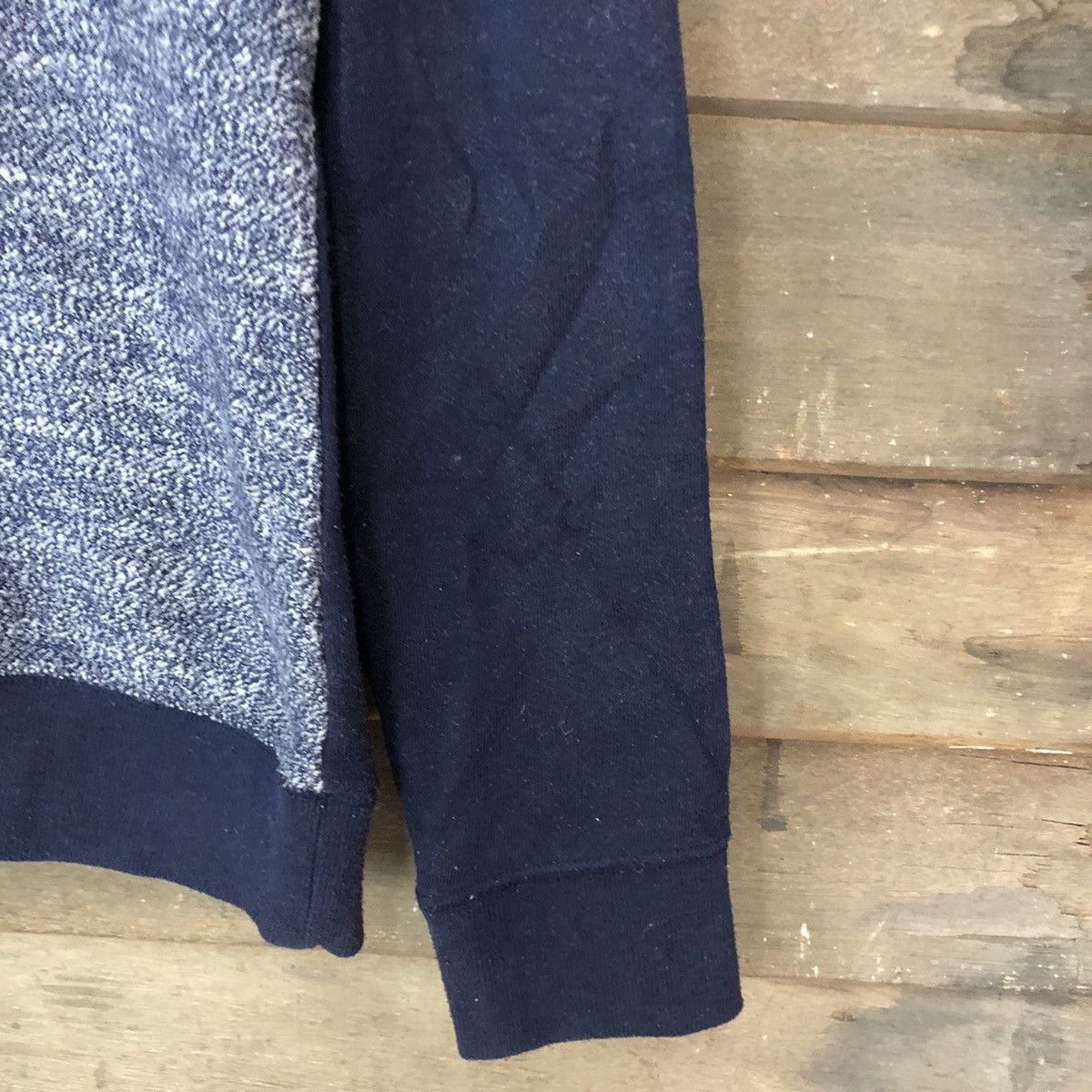 Japanese Brand Back Number Blue Hoodies sweatshirt japan #3713 Size US L / EU 52-54 / 3 - 4 Thumbnail
