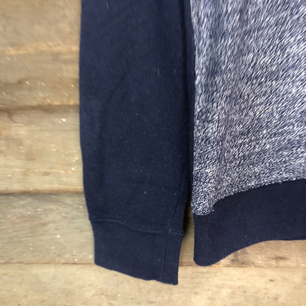Japanese Brand Back Number Blue Hoodies sweatshirt japan #3713 Size US L / EU 52-54 / 3 - 6 Thumbnail