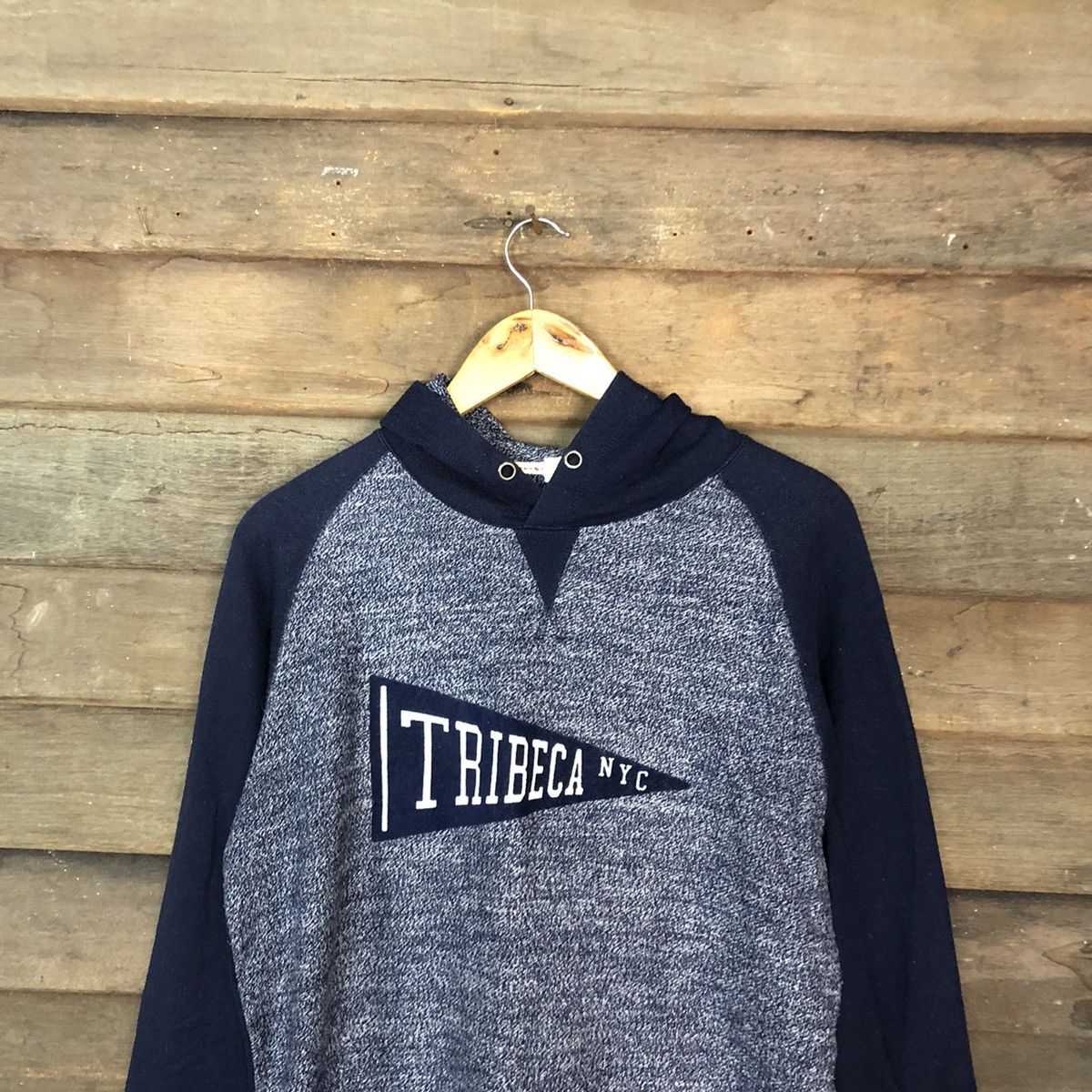 Japanese Brand Back Number Blue Hoodies sweatshirt japan #3713 Size US L / EU 52-54 / 3 - 2 Thumbnail