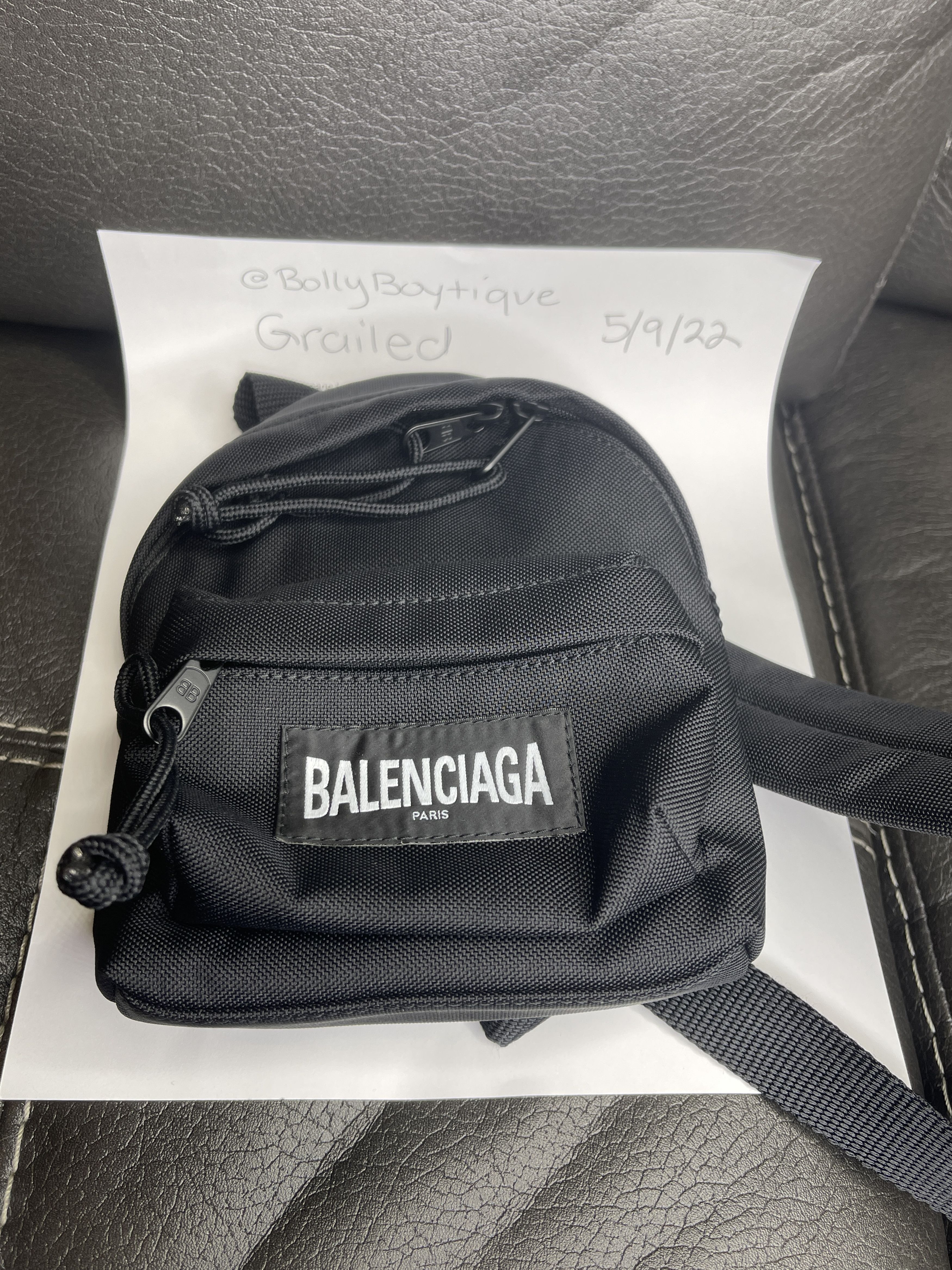 Balenciaga Balenciaga Mini Crossbody or Belt Bag Backpack - Like New Size ONE SIZE - 9 Thumbnail