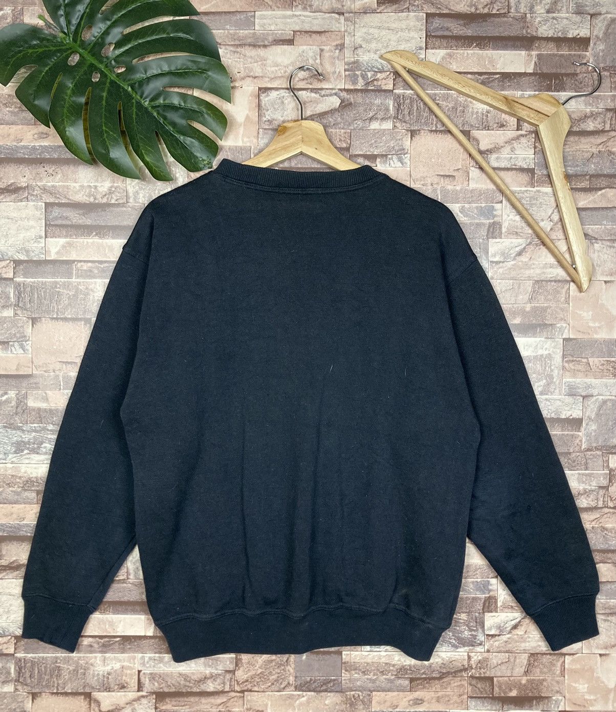 Valentino ANRICO VALENTINO Big Logo Embroidery Sweatshirt #36-1 Size US M / EU 48-50 / 2 - 2 Thumbnail