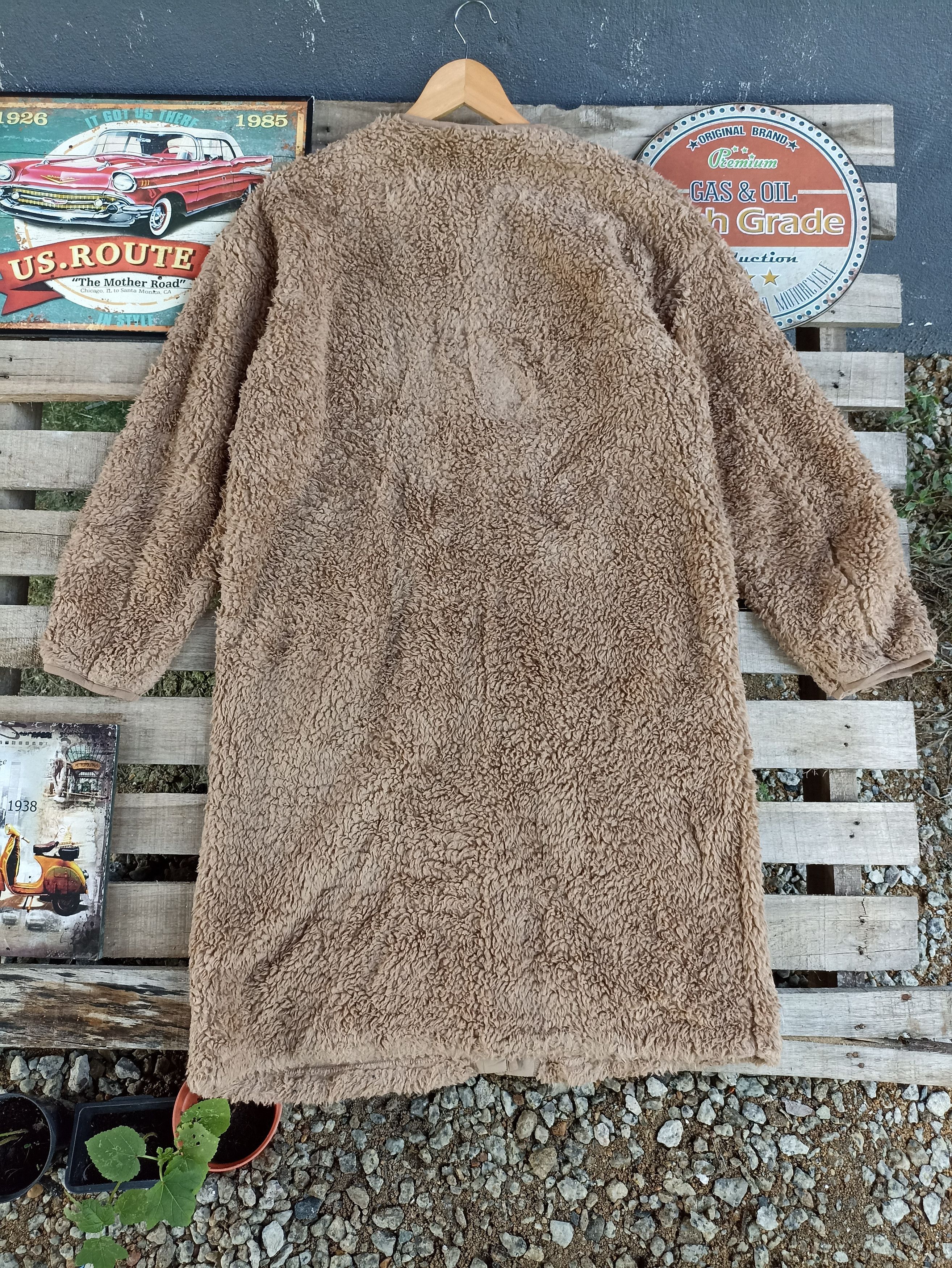Japanese Brand × Uniqlo Uniqlo Furry Fleece Long Jacket Size US L / EU 52-54 / 3 - 4 Thumbnail