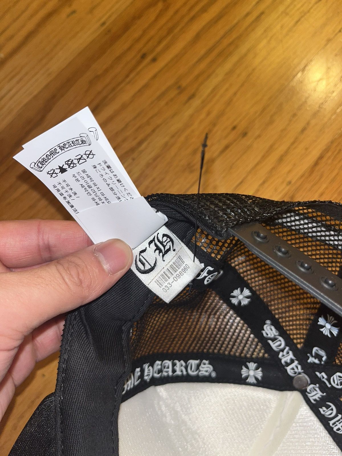 Chrome Hearts Multi Color Crosses Trucker Hat