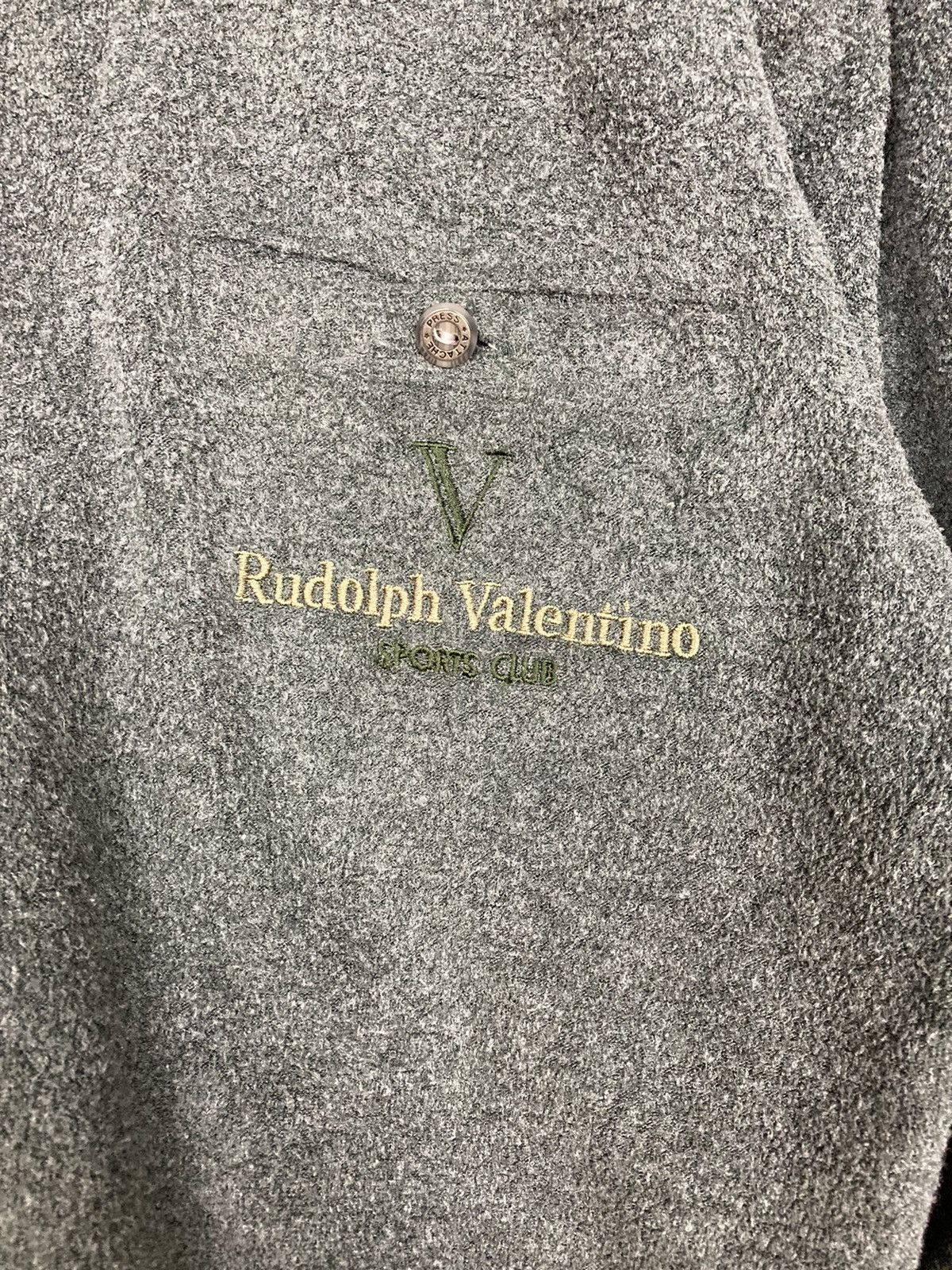 Japanese Brand Rudolph valentino collar sweatshirt #25-5 Size US L / EU 52-54 / 3 - 3 Thumbnail