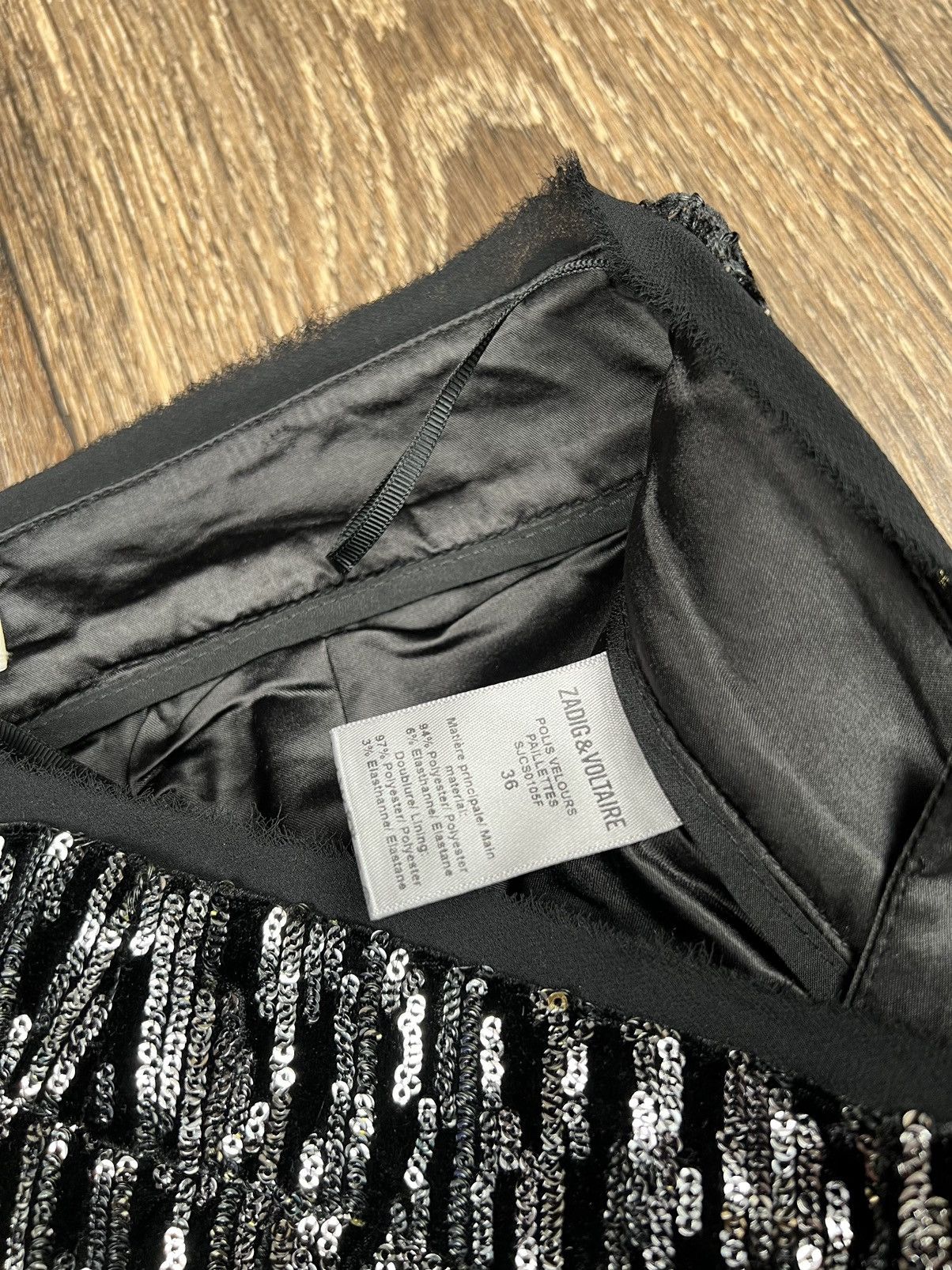 Zadig & Voltaire Zadig Voltaire Polis Velours Pants Size 25" / US 0 / IT 36 - 10 Thumbnail