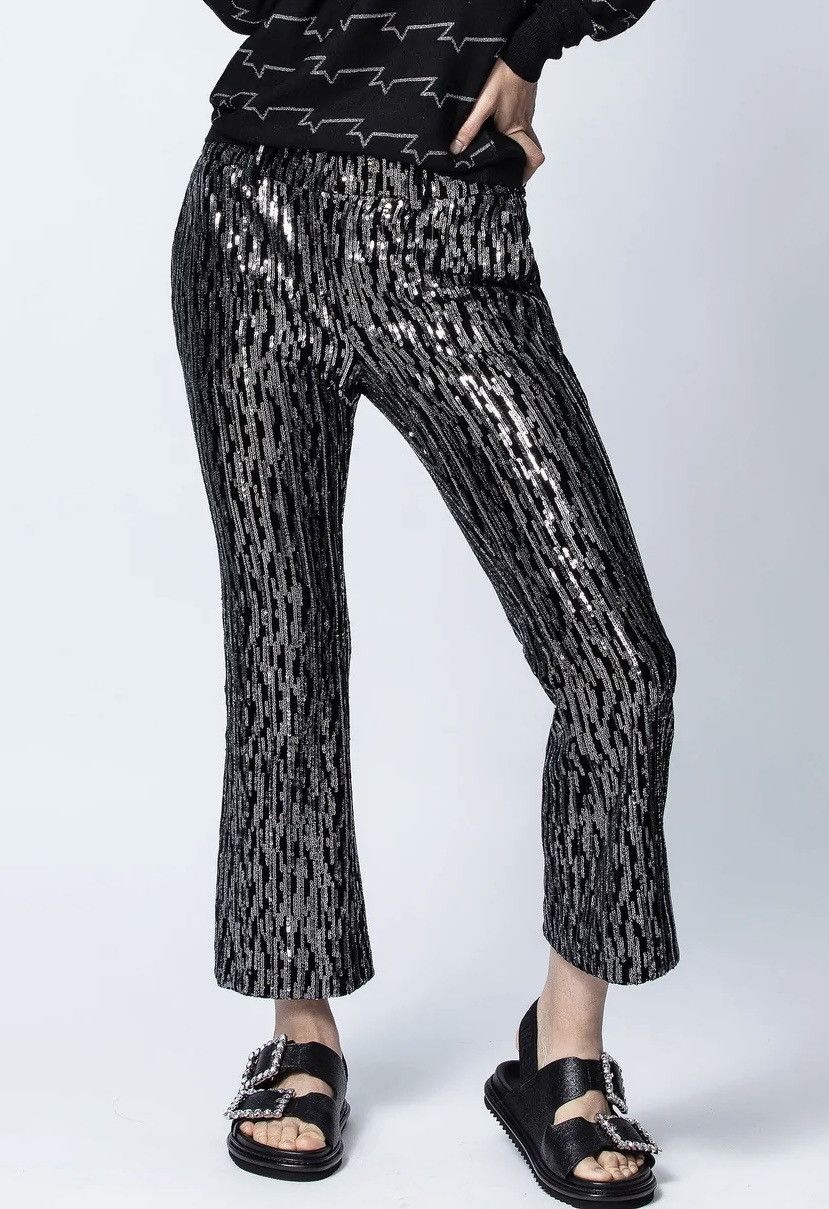 Zadig & Voltaire Zadig Voltaire Polis Velours Pants Size 25" / US 0 / IT 36 - 1 Thumbnail