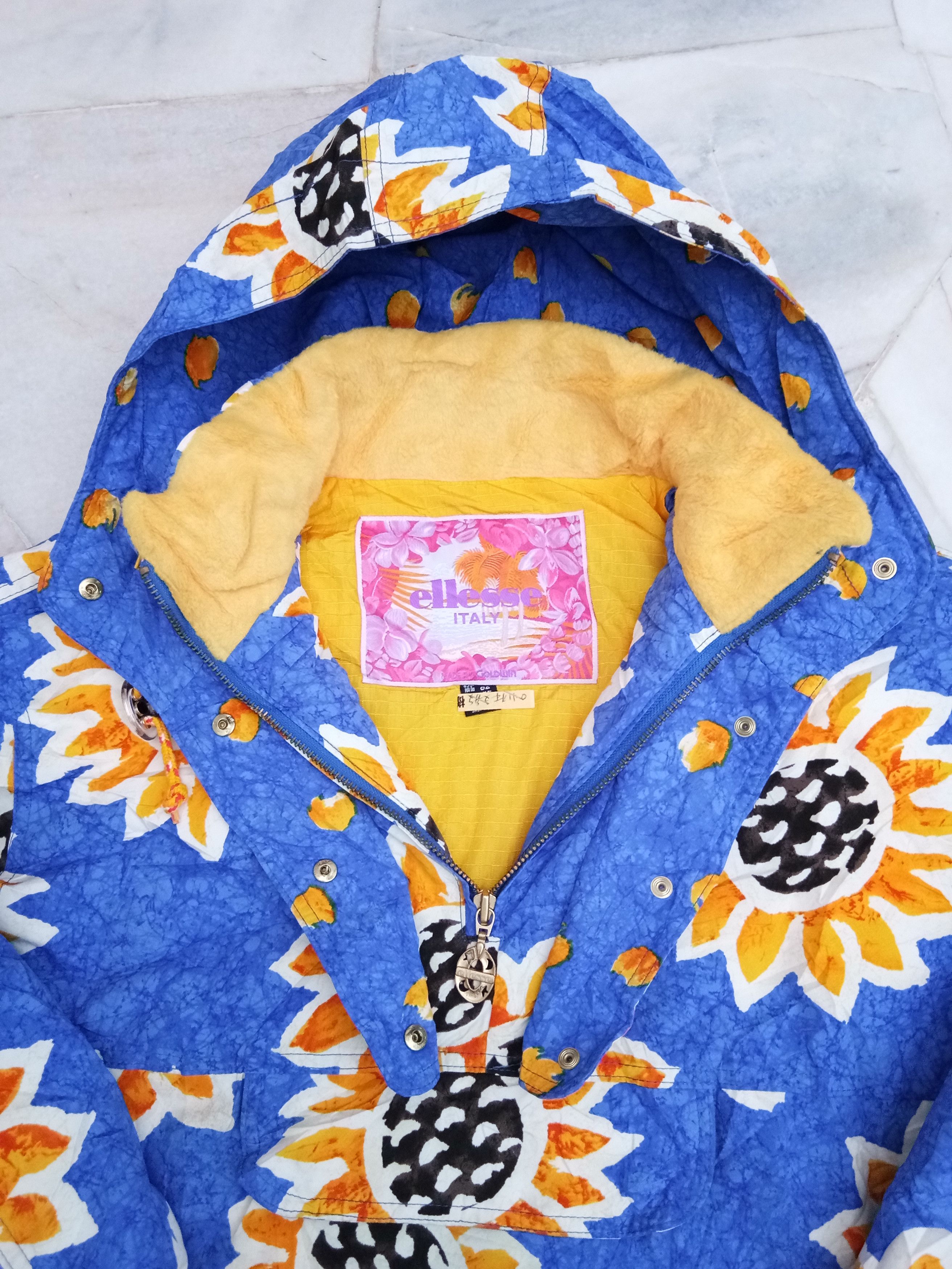 Ellesse Ellesse Italy by Goldwin Made in Japan Skiwear Hoodie Size US M / EU 48-50 / 2 - 6 Thumbnail