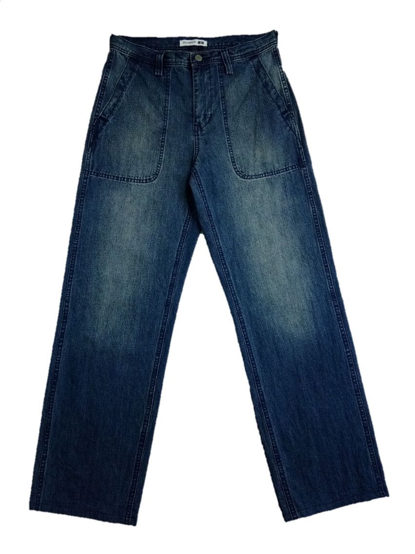 JW Anderson × Uniqlo JW Anderson x Uniqlo Men’s JWA Baker-Style Denim Work Pants Size US 30 / EU 46 - 1 Thumbnail