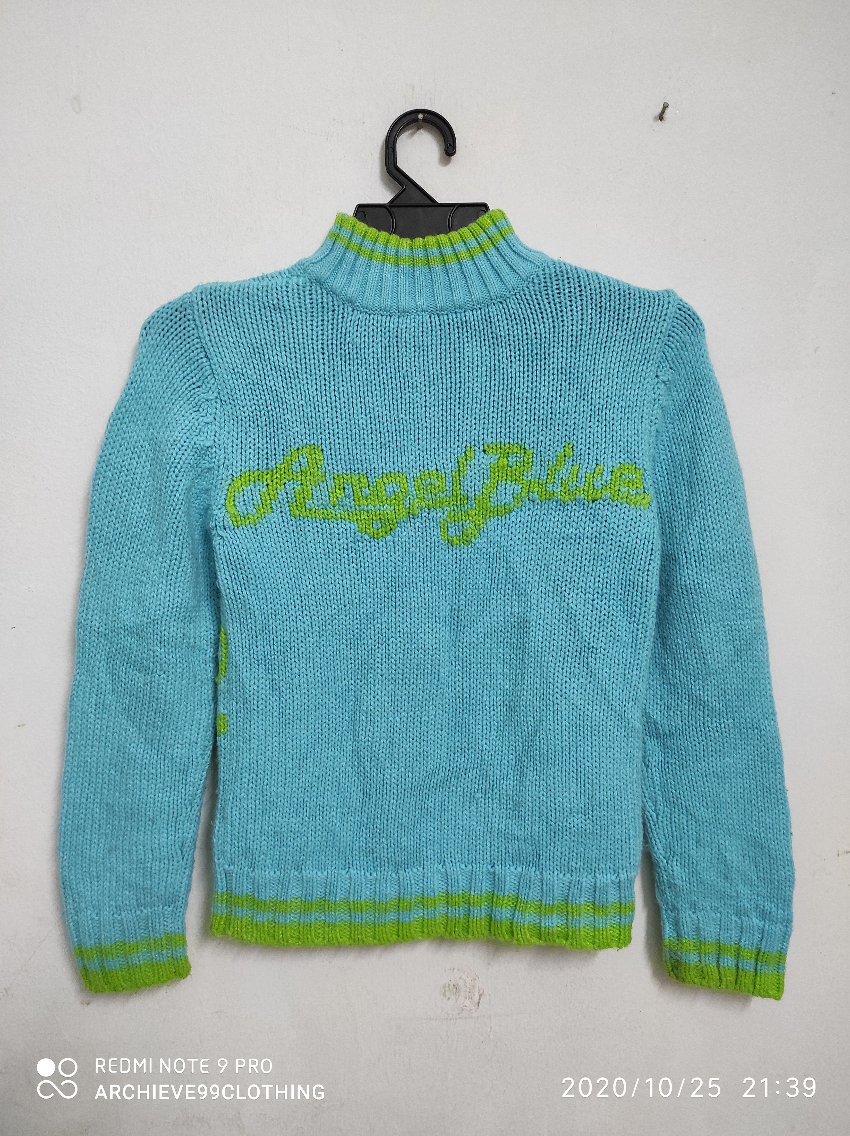 Angel Blue Archive ANGEL BLUE INTARSIA CABLE KNIT SHIRT Size S / US 4 / IT 40 - 2 Thumbnail