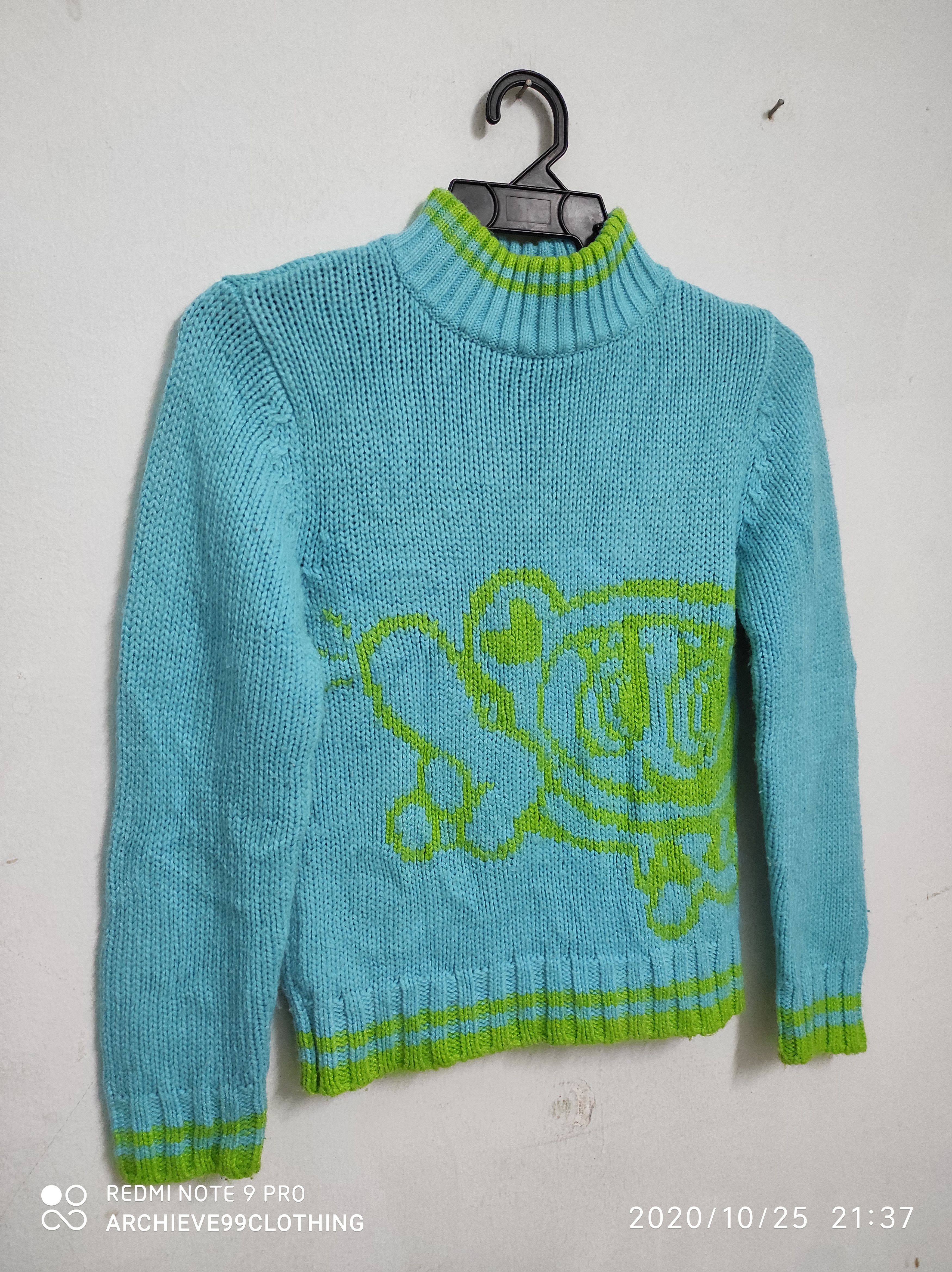 Angel Blue Archive ANGEL BLUE INTARSIA CABLE KNIT SHIRT Size S / US 4 / IT 40 - 7 Thumbnail
