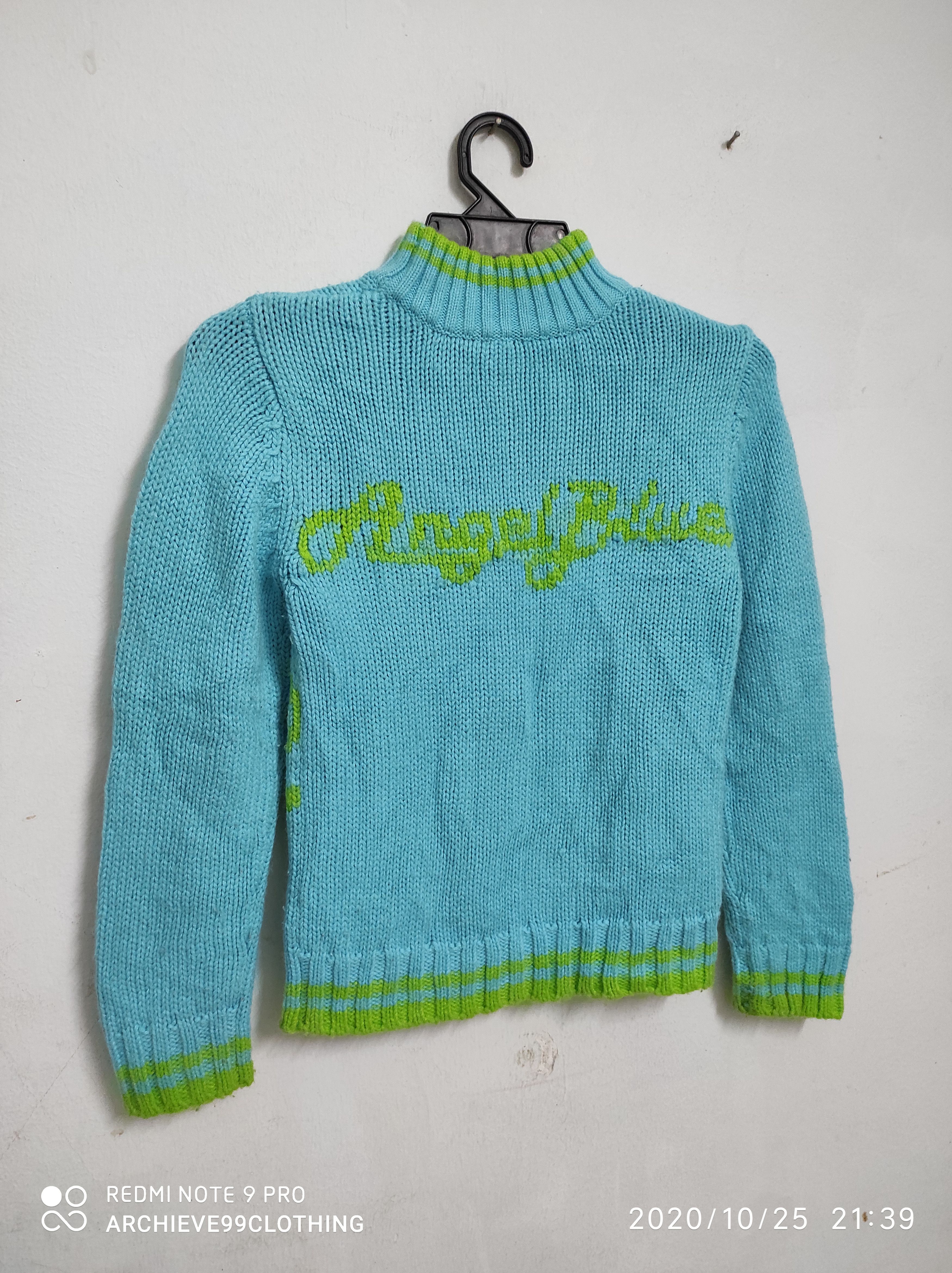 Angel Blue Archive ANGEL BLUE INTARSIA CABLE KNIT SHIRT Size S / US 4 / IT 40 - 8 Thumbnail