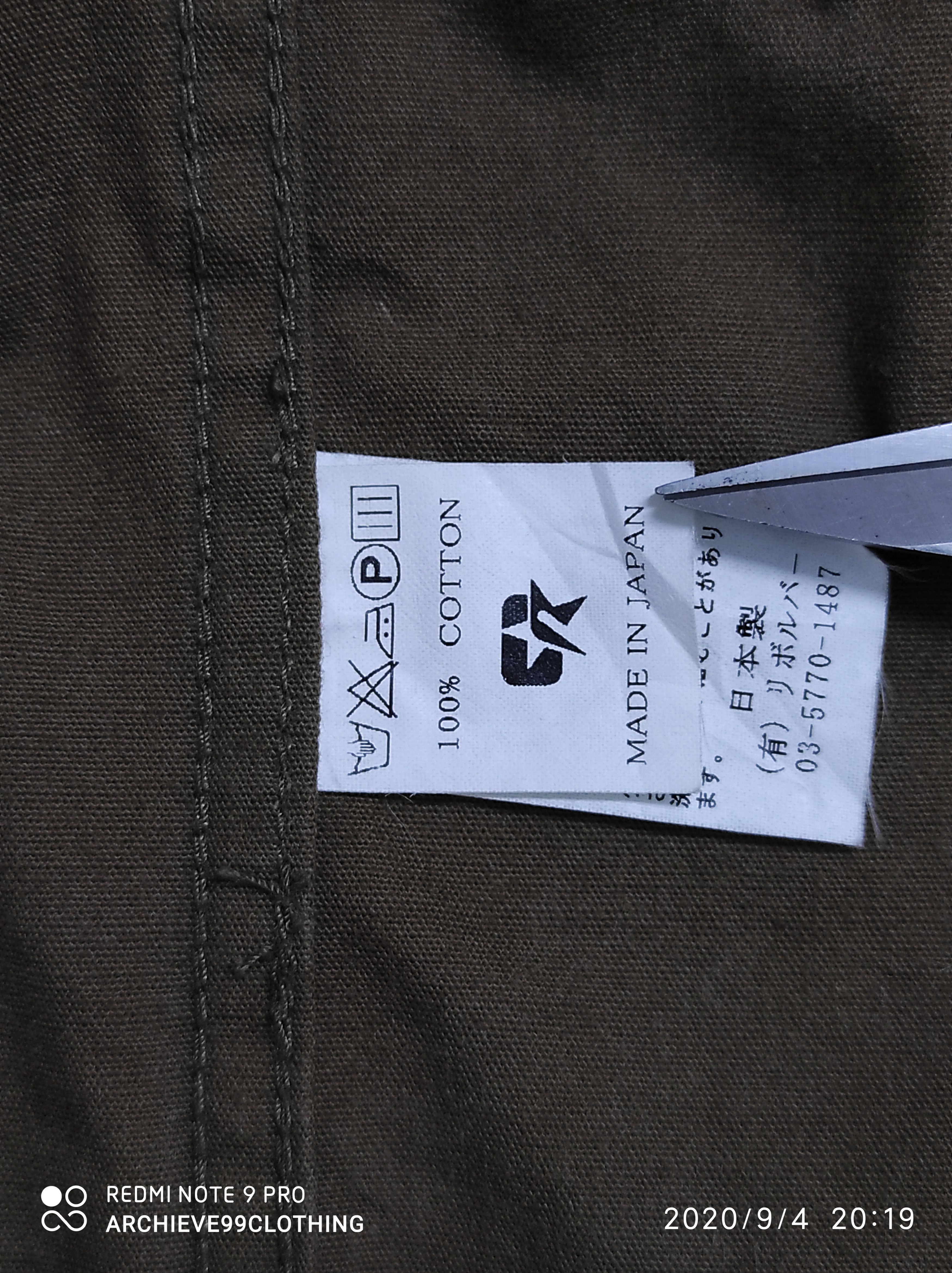 Hiroshi Fujiwara Revolver canvas khaki green army Fatigue jacket Size US M / EU 48-50 / 2 - 5 Thumbnail