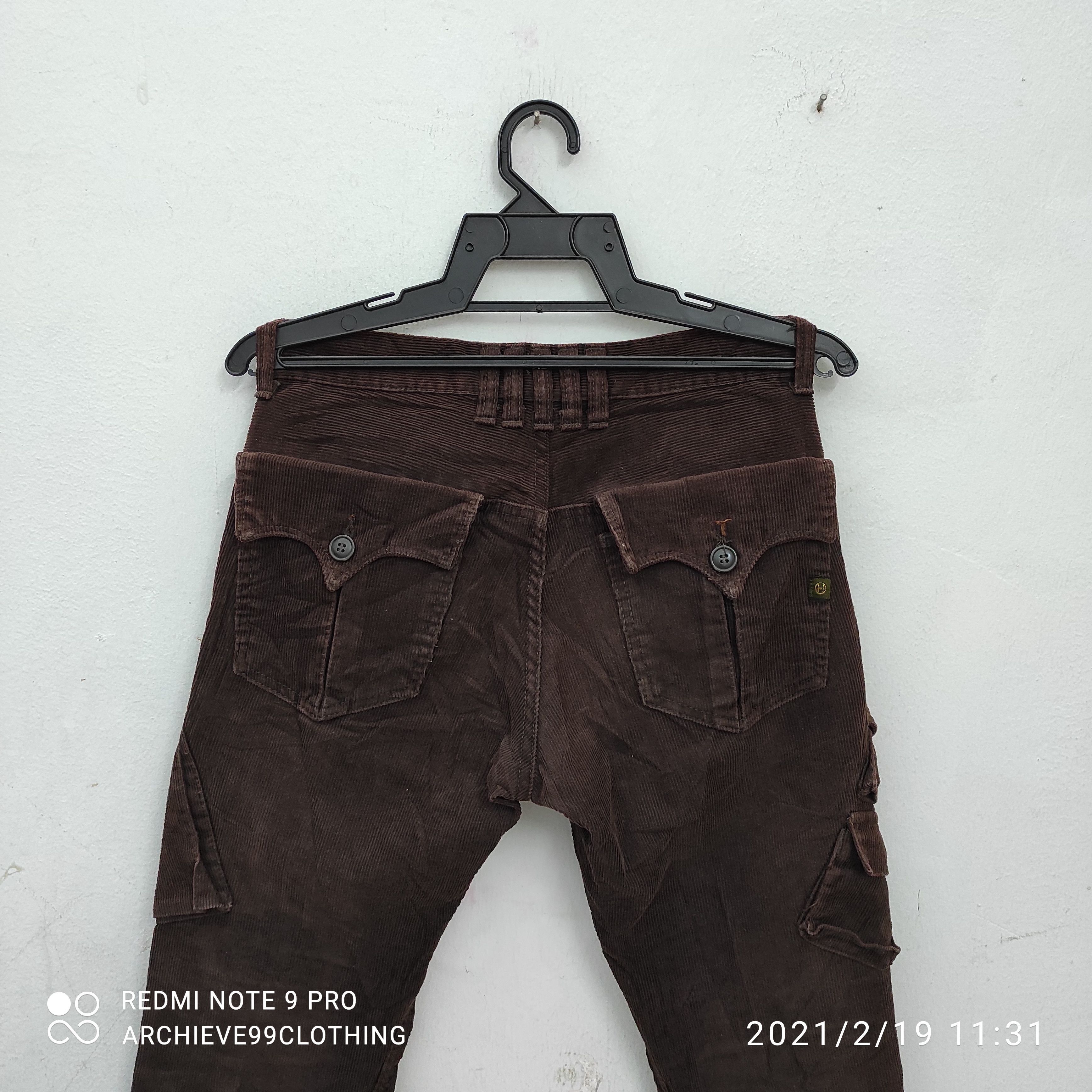 291295=Homme 291295 HOMME multi pocket cargo military trousers Size US 28 / EU 44 - 10 Thumbnail