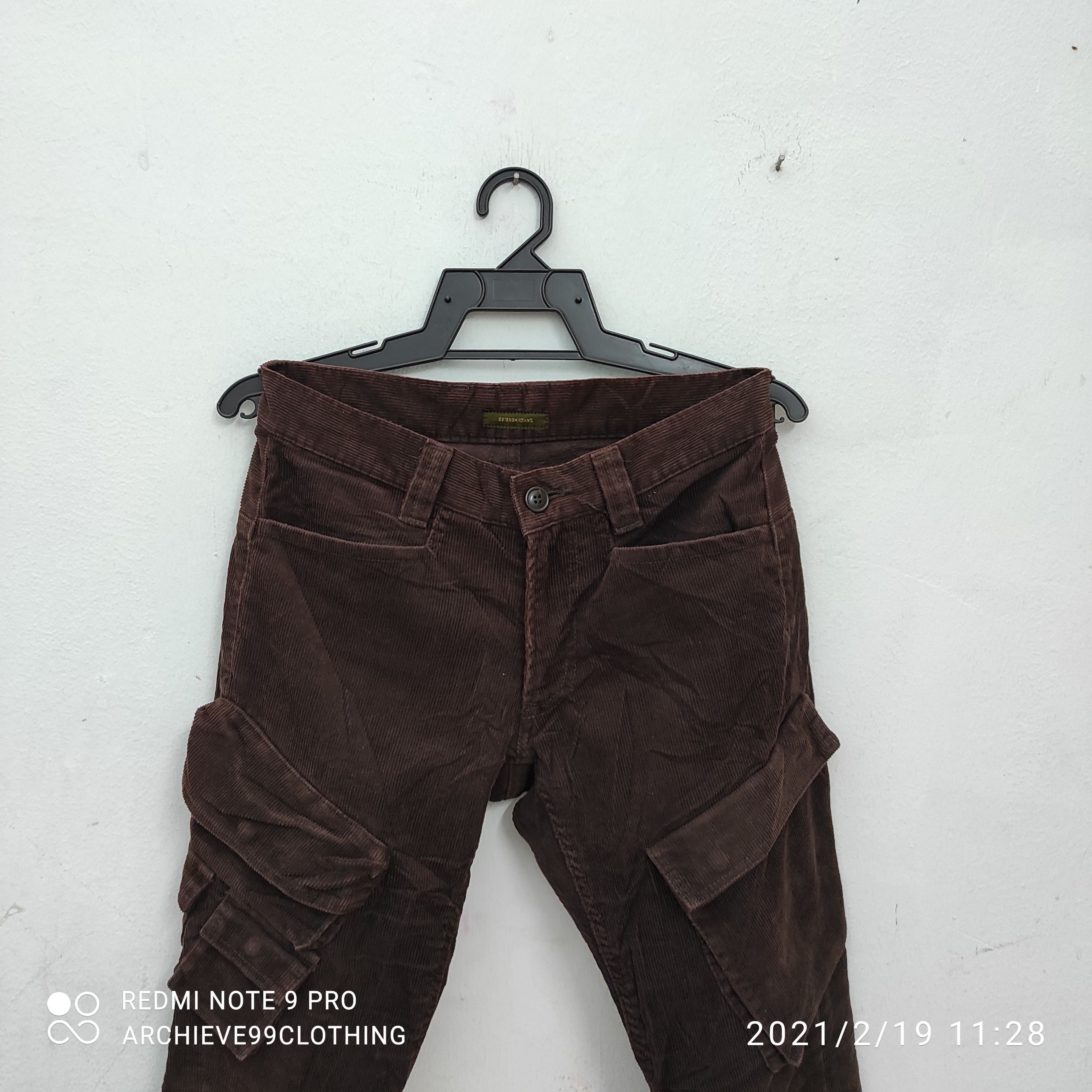 291295=Homme 291295 HOMME multi pocket cargo military trousers Size US 28 / EU 44 - 8 Thumbnail