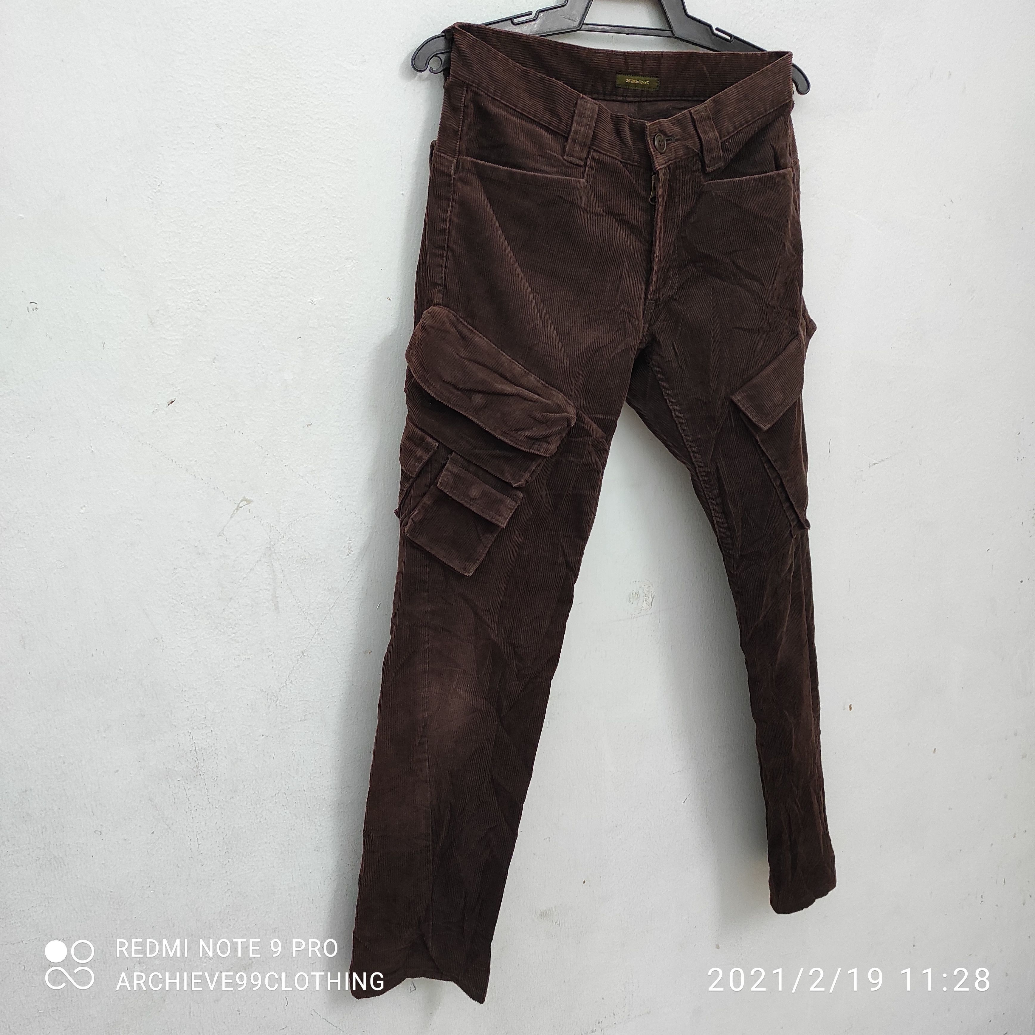 291295=Homme 291295 HOMME multi pocket cargo military trousers Size US 28 / EU 44 - 6 Thumbnail