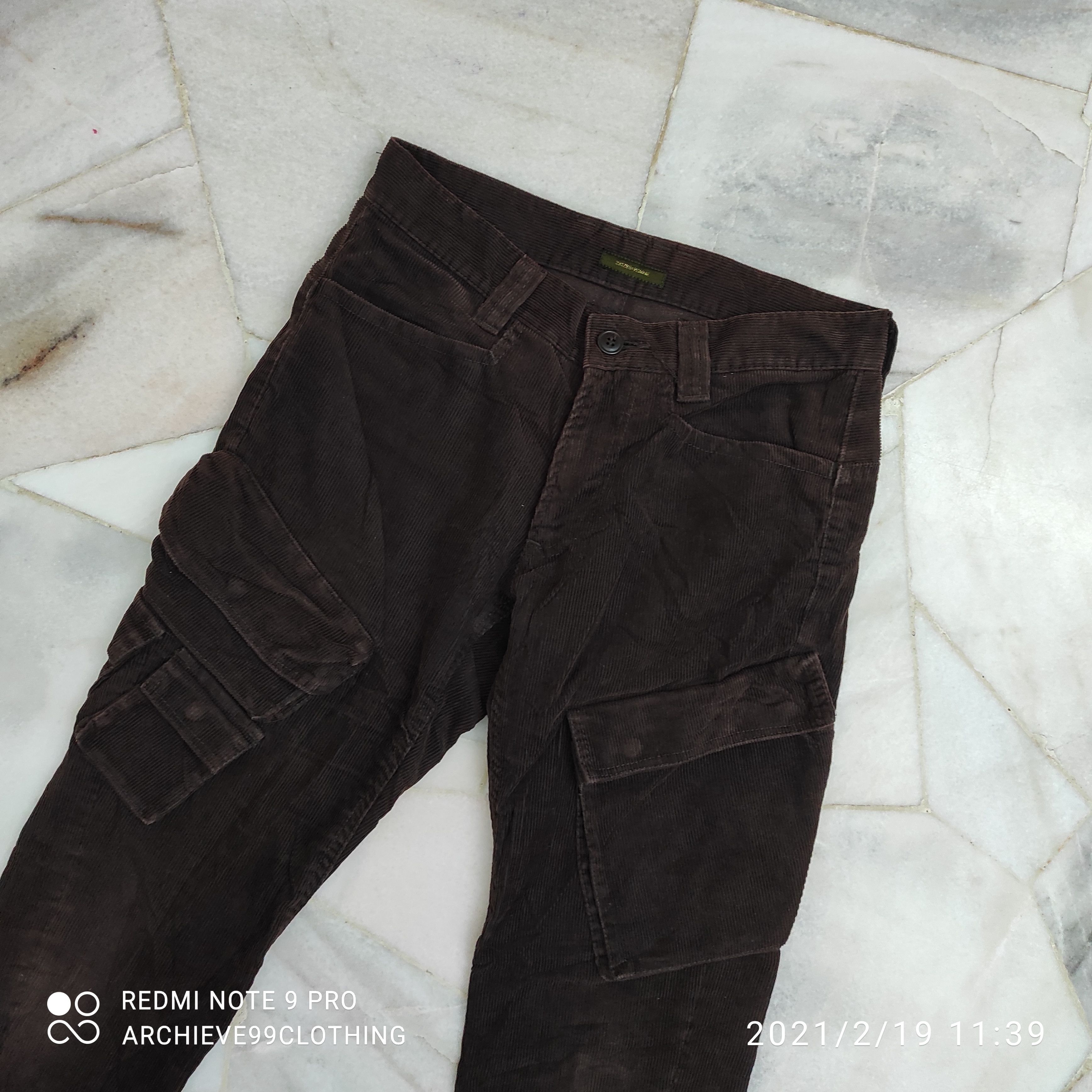 291295=Homme 291295 HOMME multi pocket cargo military trousers Size US 28 / EU 44 - 12 Thumbnail