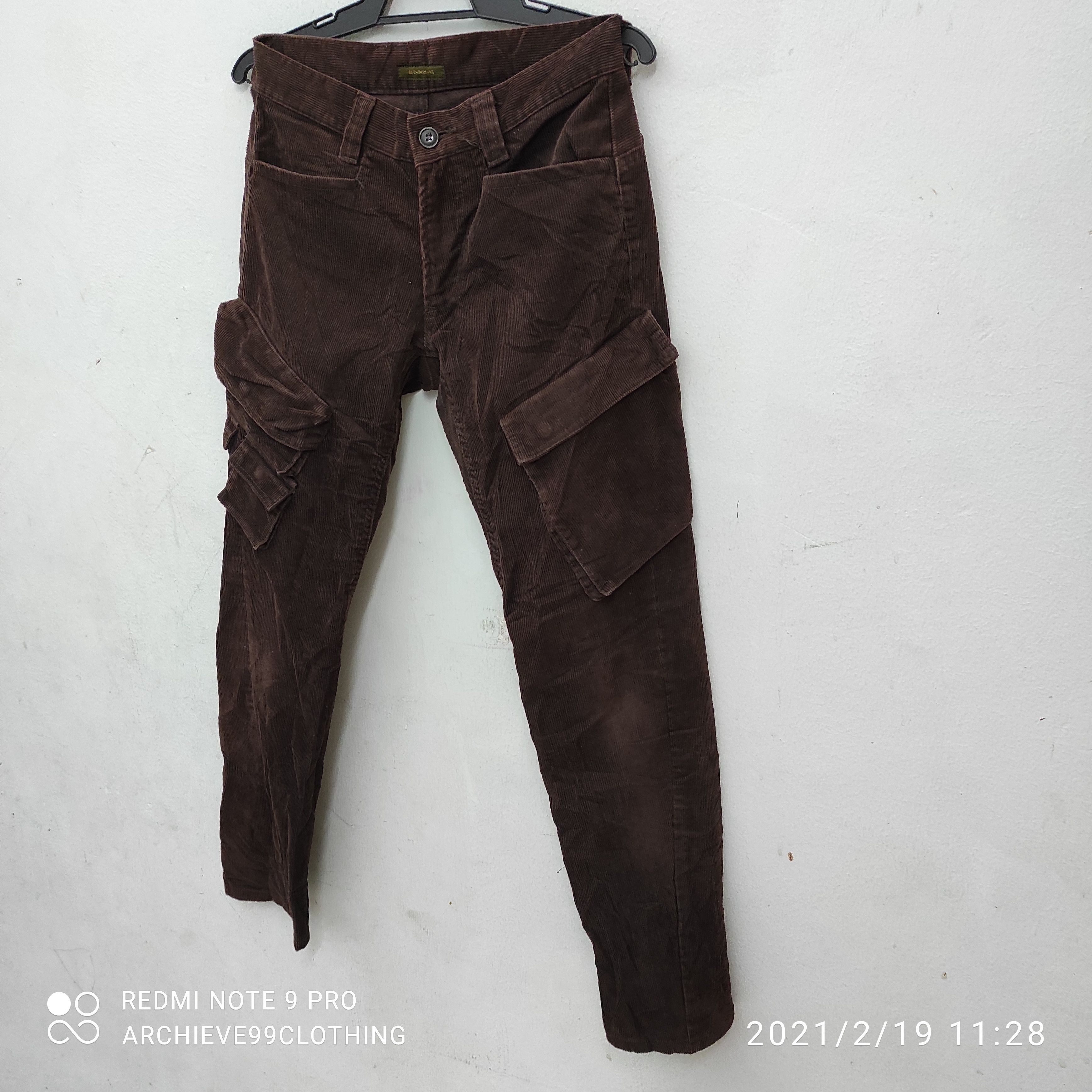 291295=Homme 291295 HOMME multi pocket cargo military trousers Size US 28 / EU 44 - 7 Thumbnail