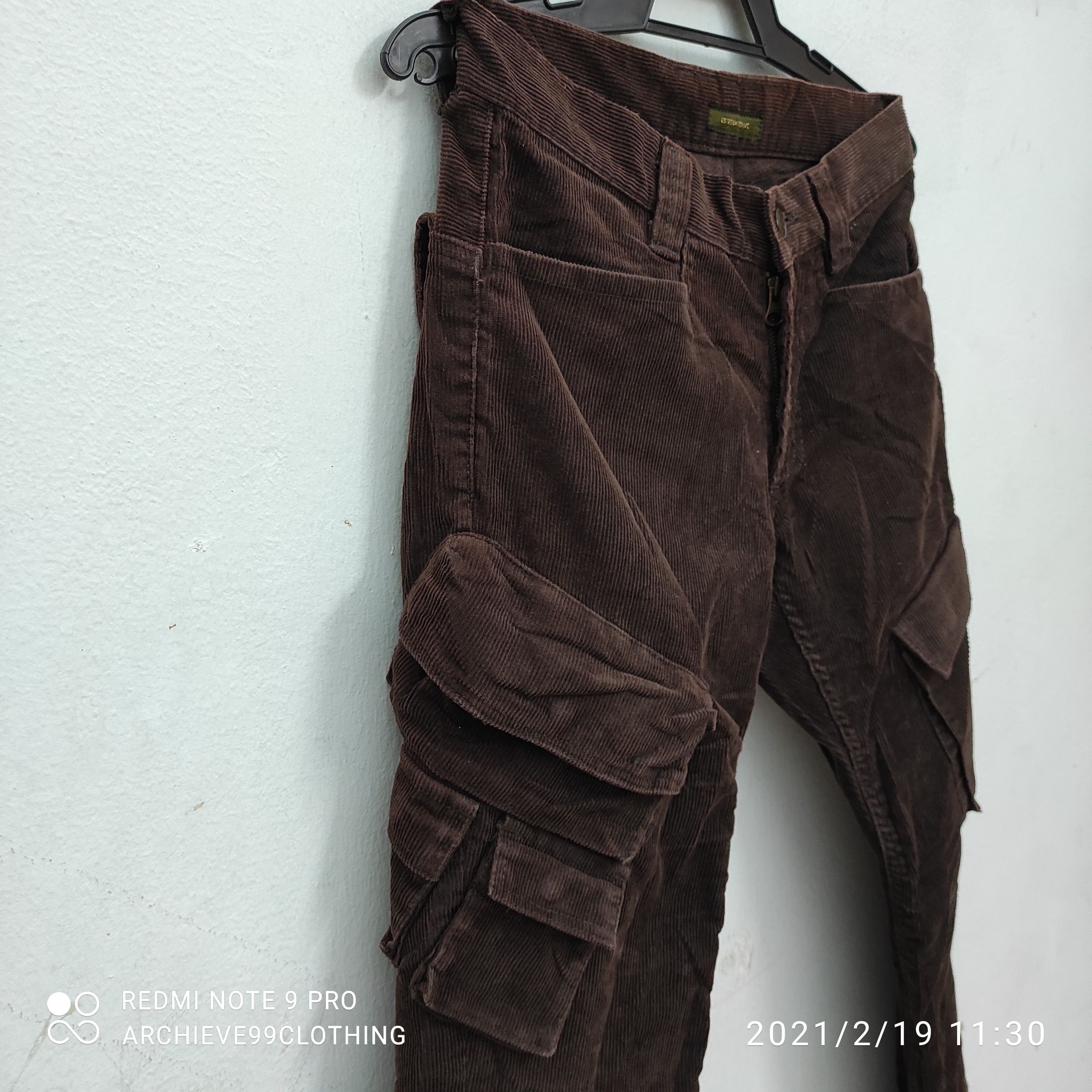 291295=Homme 291295 HOMME multi pocket cargo military trousers Size US 28 / EU 44 - 9 Thumbnail