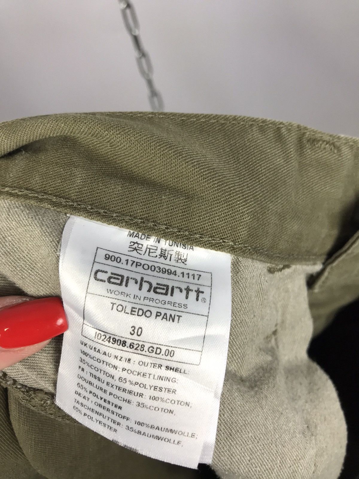 Carhartt Carhartt vintage streetwear casual pants Size US 30 / EU 46 - 7 Thumbnail