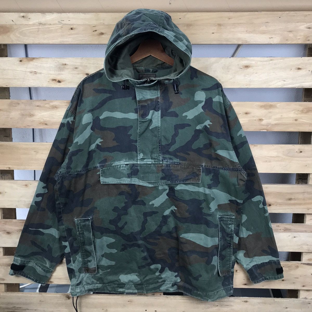 Vintage Military Flying Forces Camouflage Hoodie