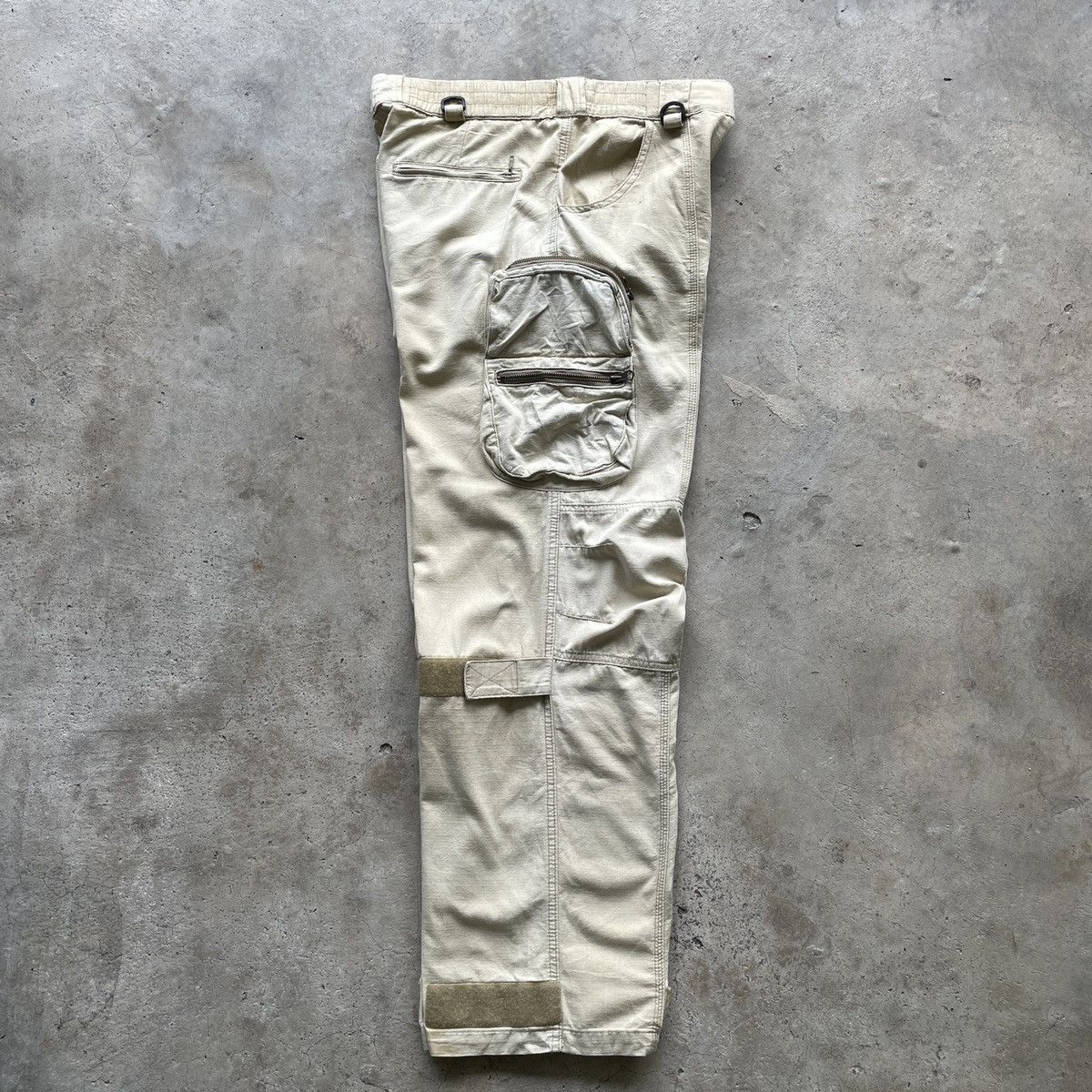 Japanese Brand Vtg Japanese Brand Sun Faded 3D Pocket Cargo Pants Tactical Size US 33 - 7 Thumbnail