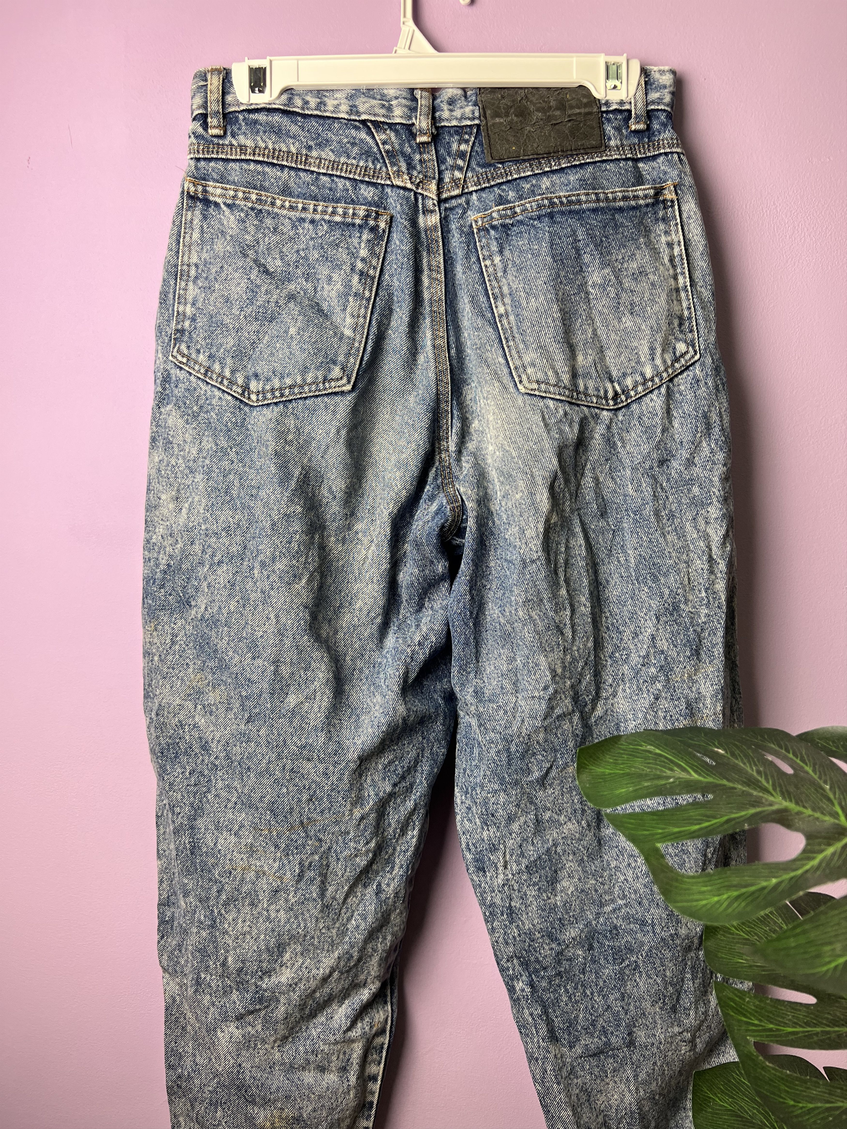 Japanese Brand 🔥Vintage Blue Way Acid Wash Distressed Denim Size US 29 - 8 Thumbnail