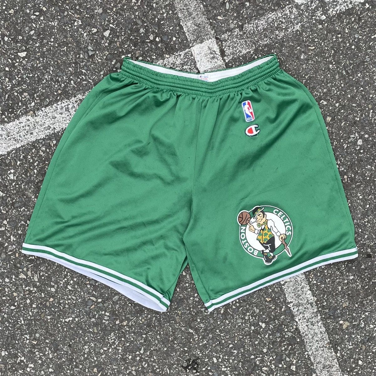 Boston Celtics 1995-1986 Green Just Don Shorts – Rare Basketball Jerseys