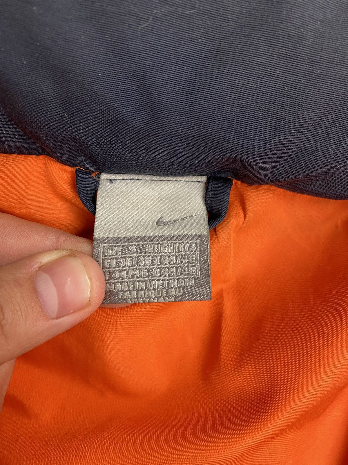 Nike Vintage Y2K Nike Drill Down Puffer Jacket Size US S / EU 44-46 / 1 - 5 Thumbnail